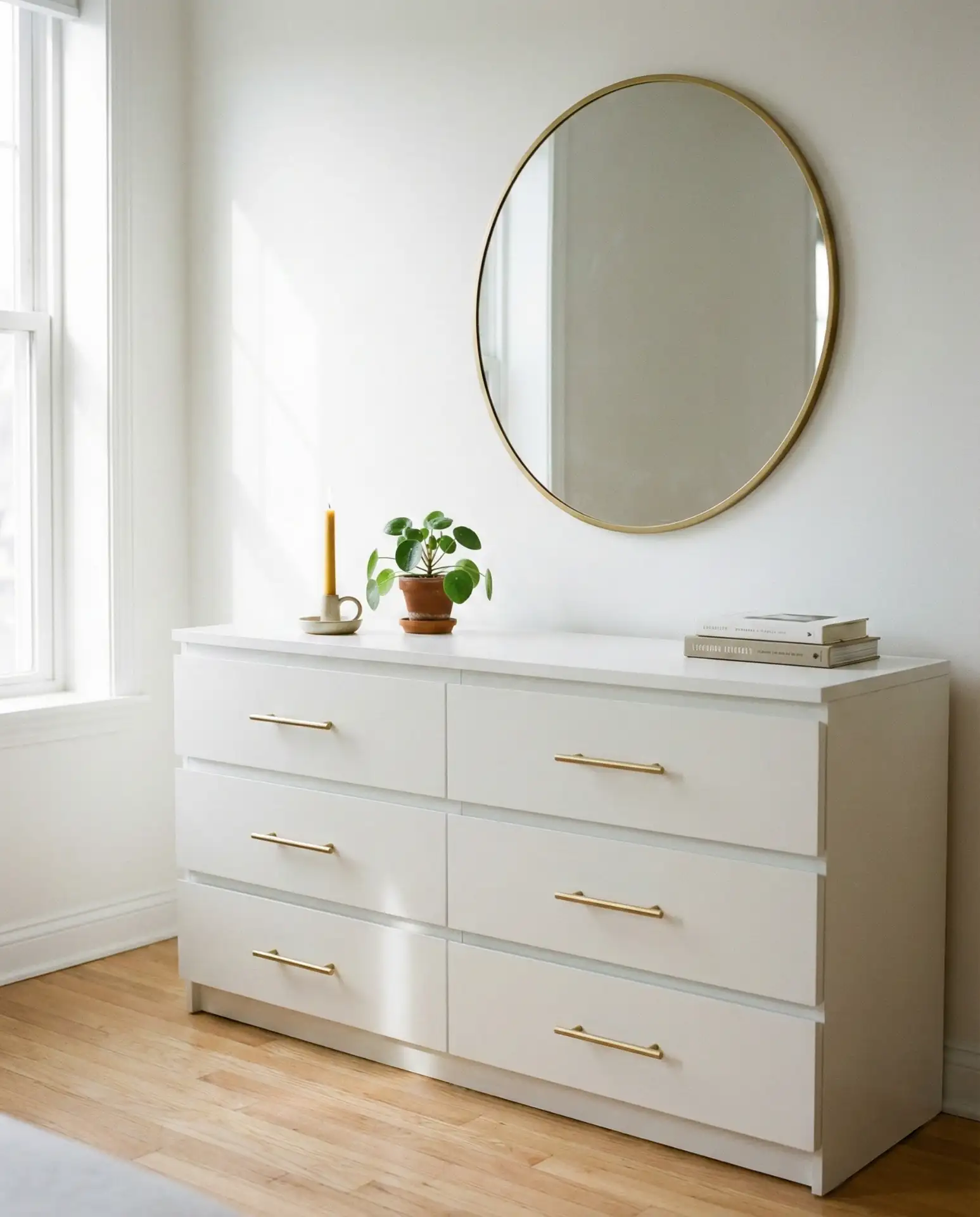 Ikea Malm Dresser Styled for Maximum Impact 1