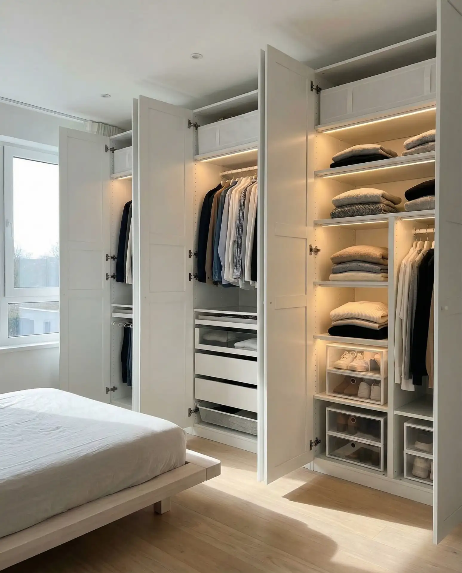 Ikea Pax Wardrobe System for Custom Storage 2