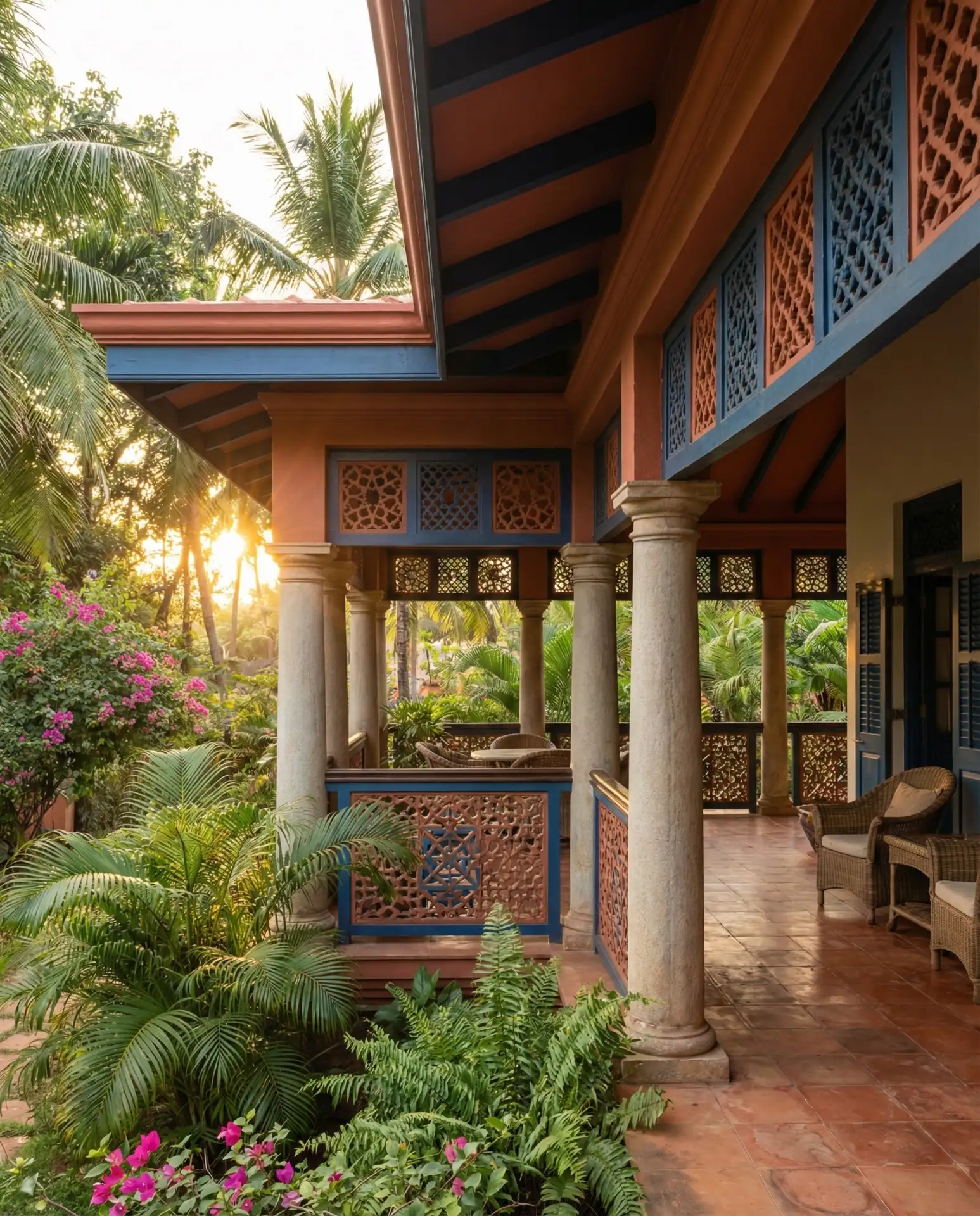 Indian Bungalow Colonial Fusion 1