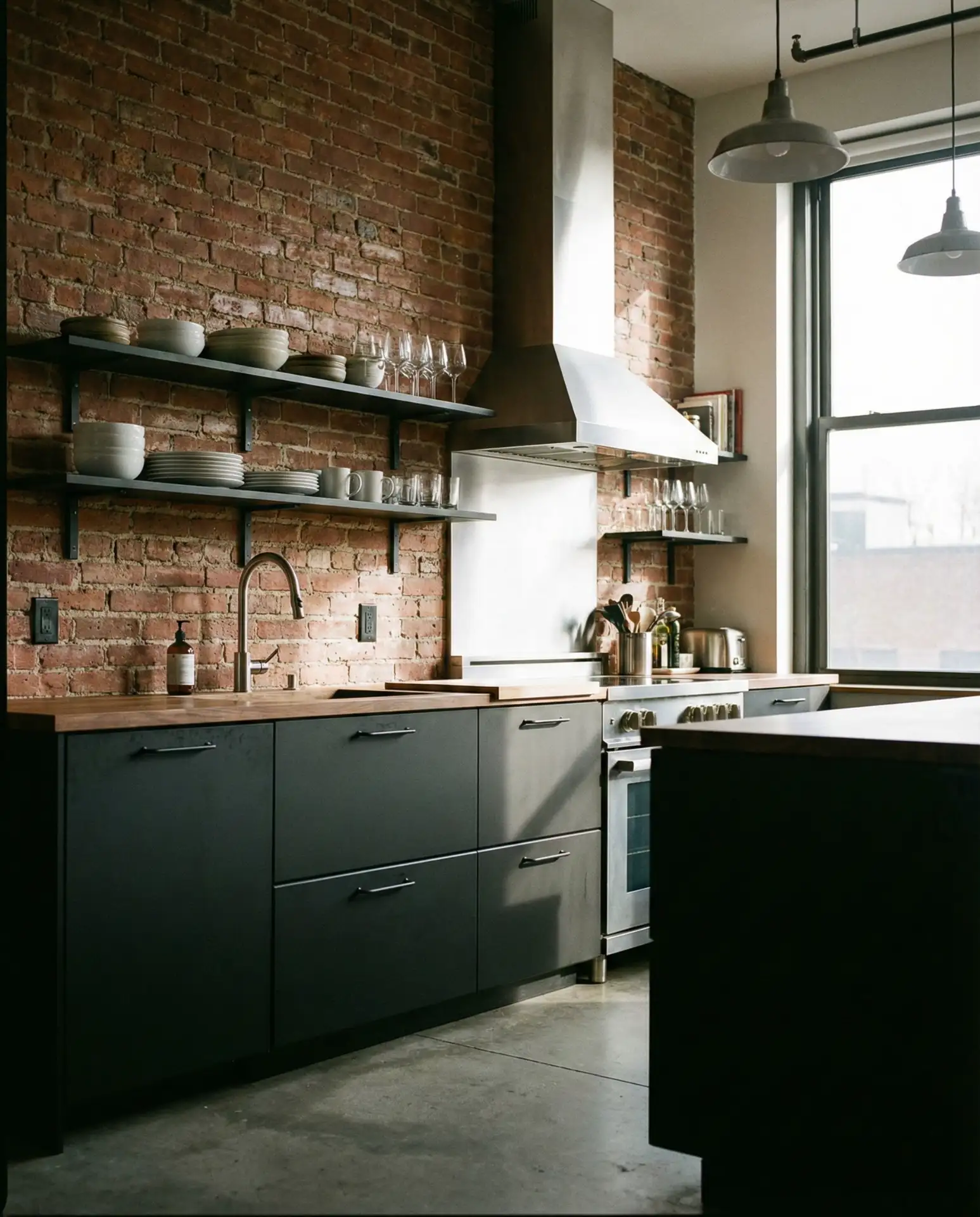 Industrial Modern with Exposed Brick 1