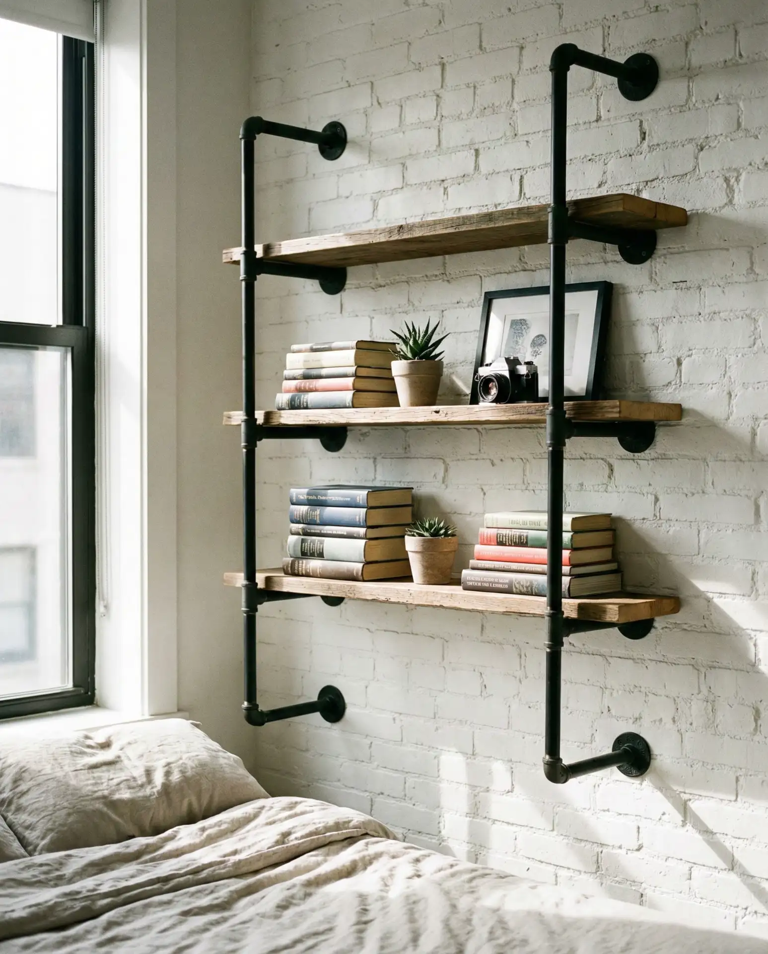 Industrial Pipe Shelving for Open Storage 2