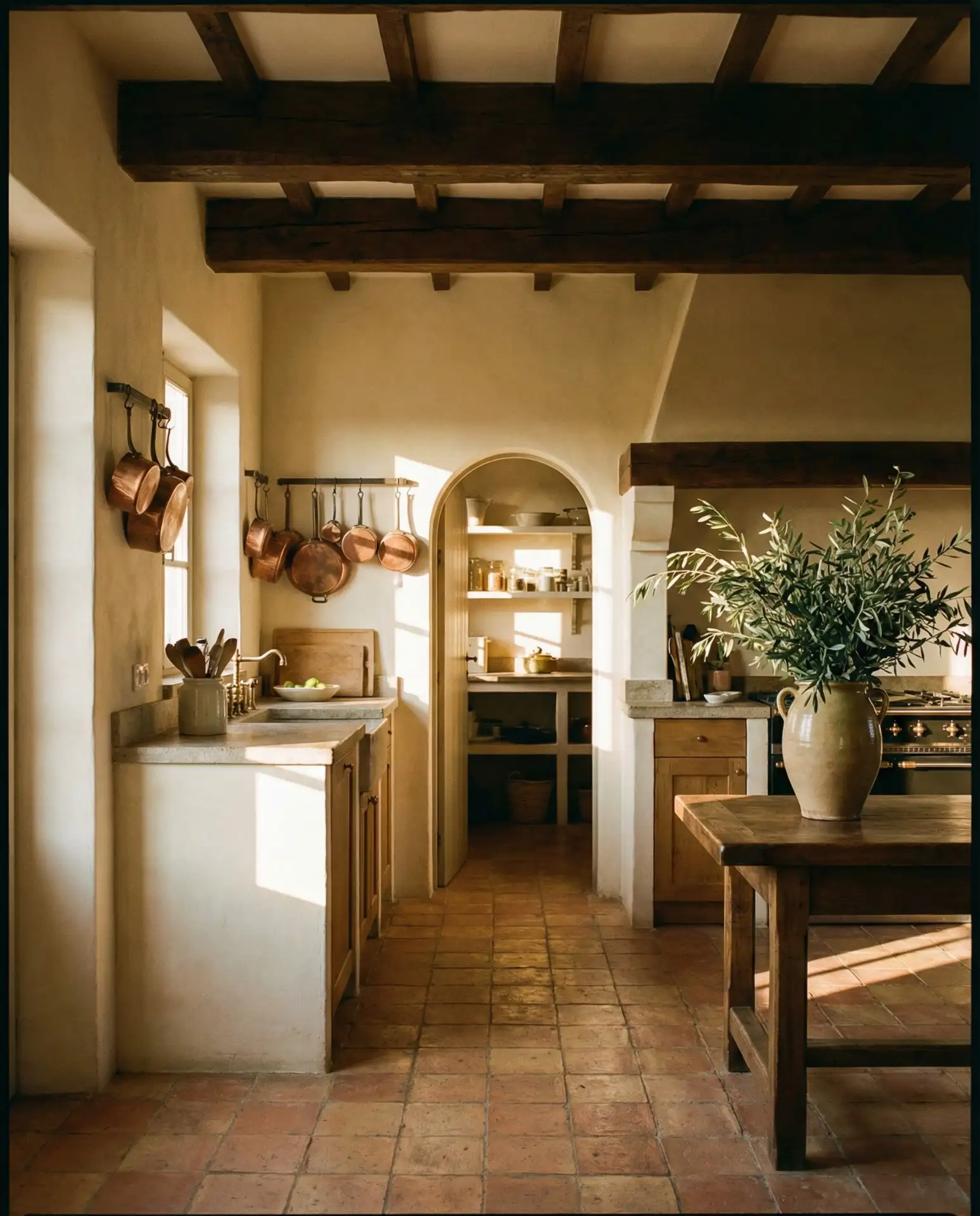 Italian-Inspired Kitchen with Terracotta Accents 2