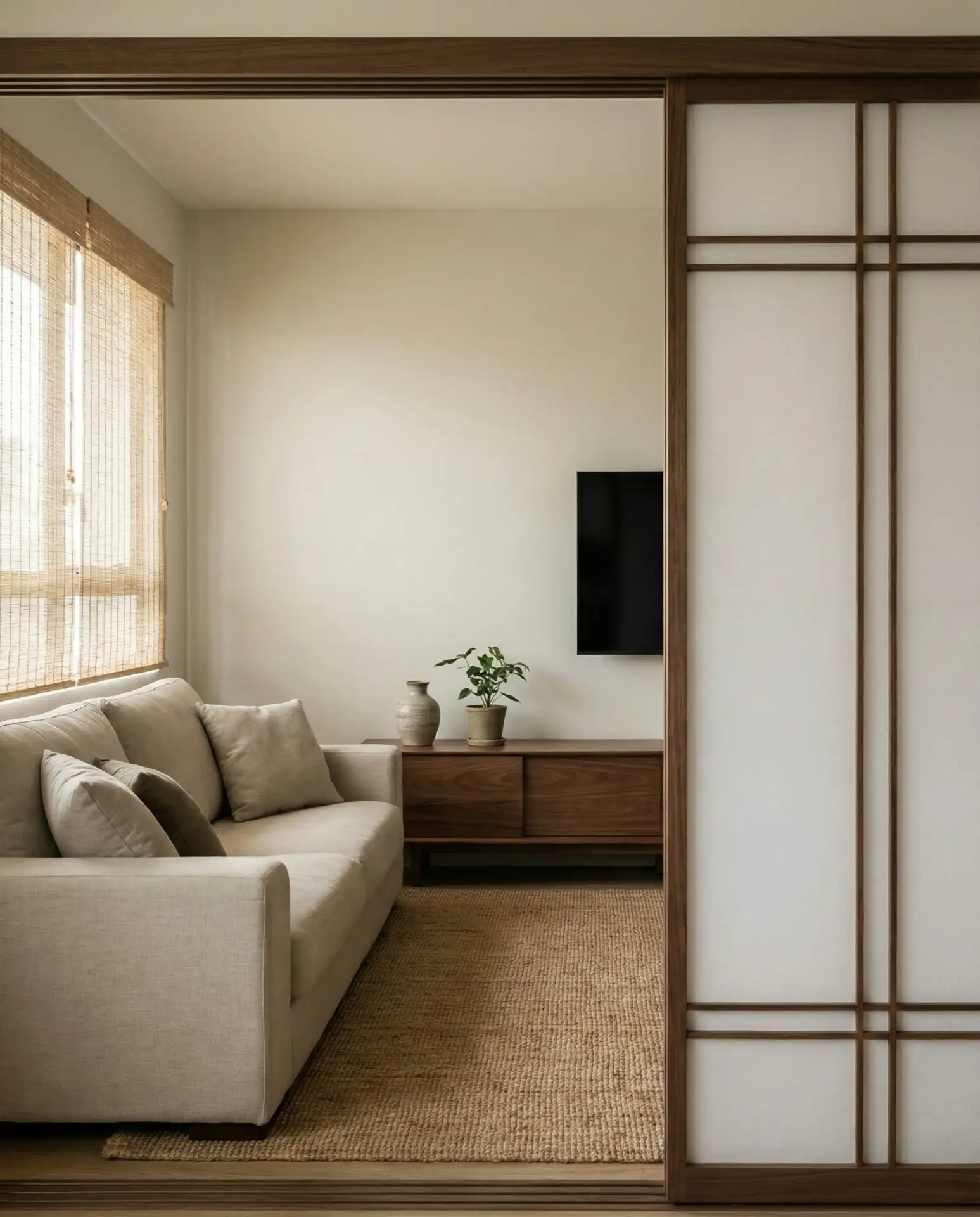 Japandi-Inspired Shoji Screen Slider 1