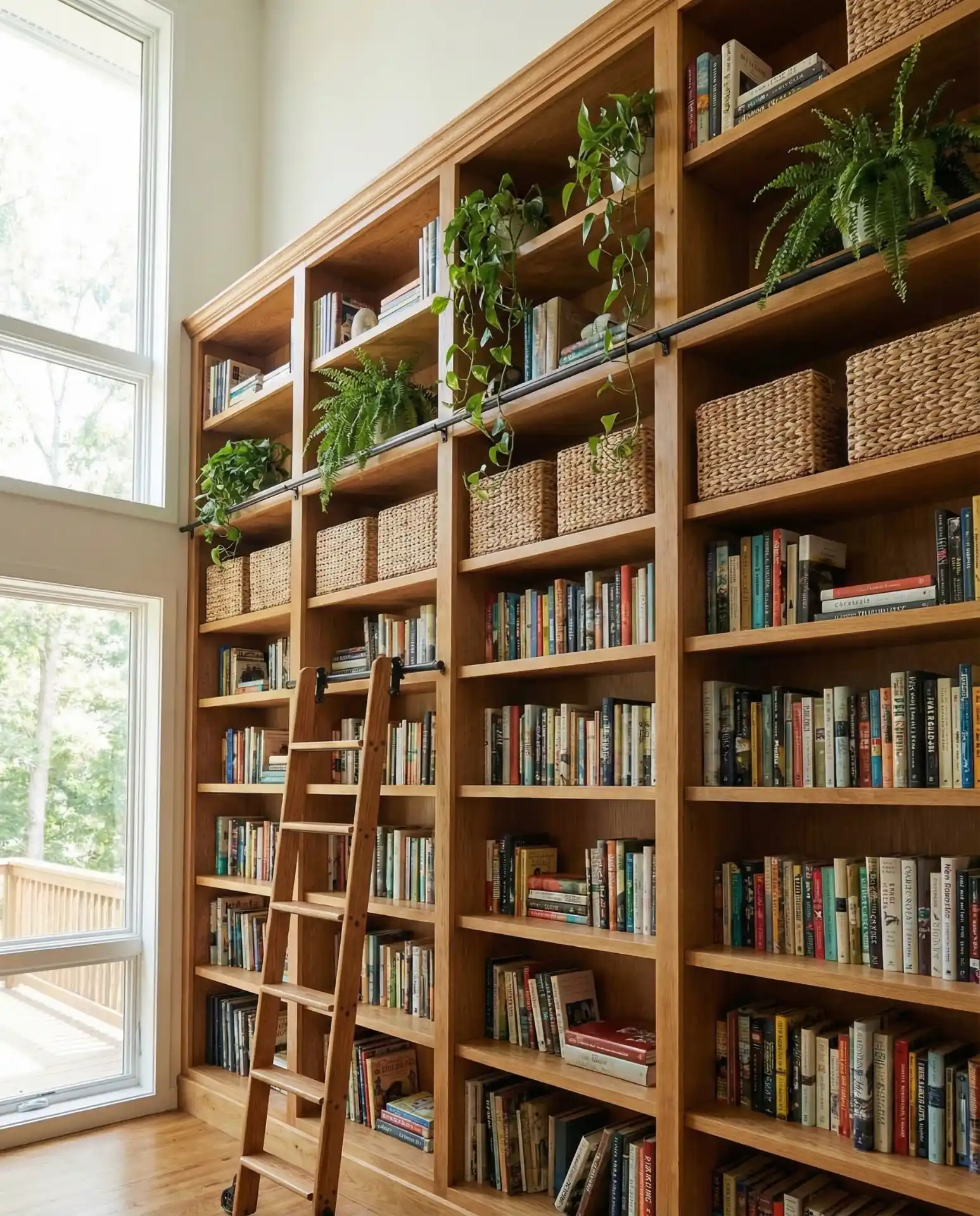 Large Statement Shelving Units 2