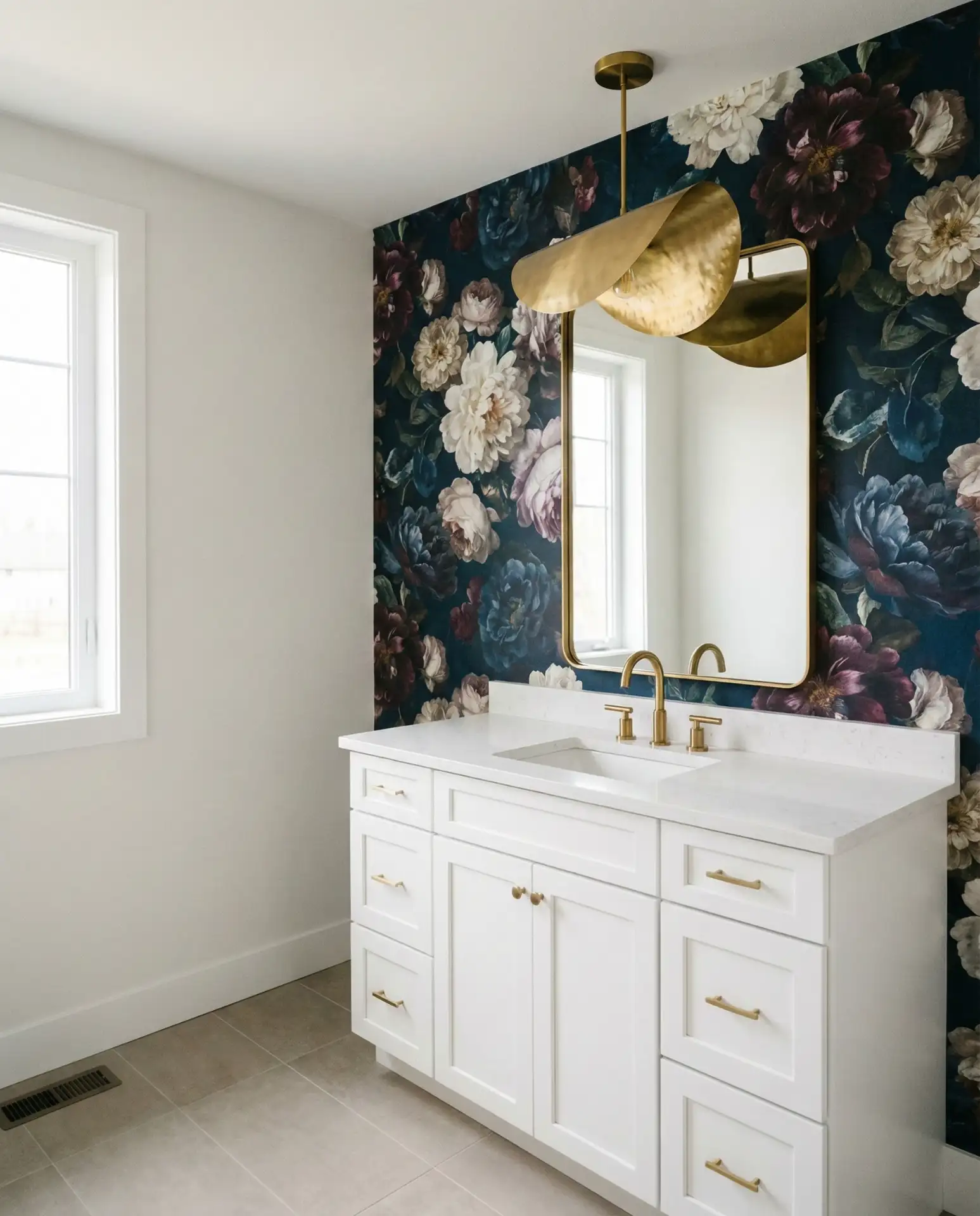 Large Statement Wallpaper Wall 1