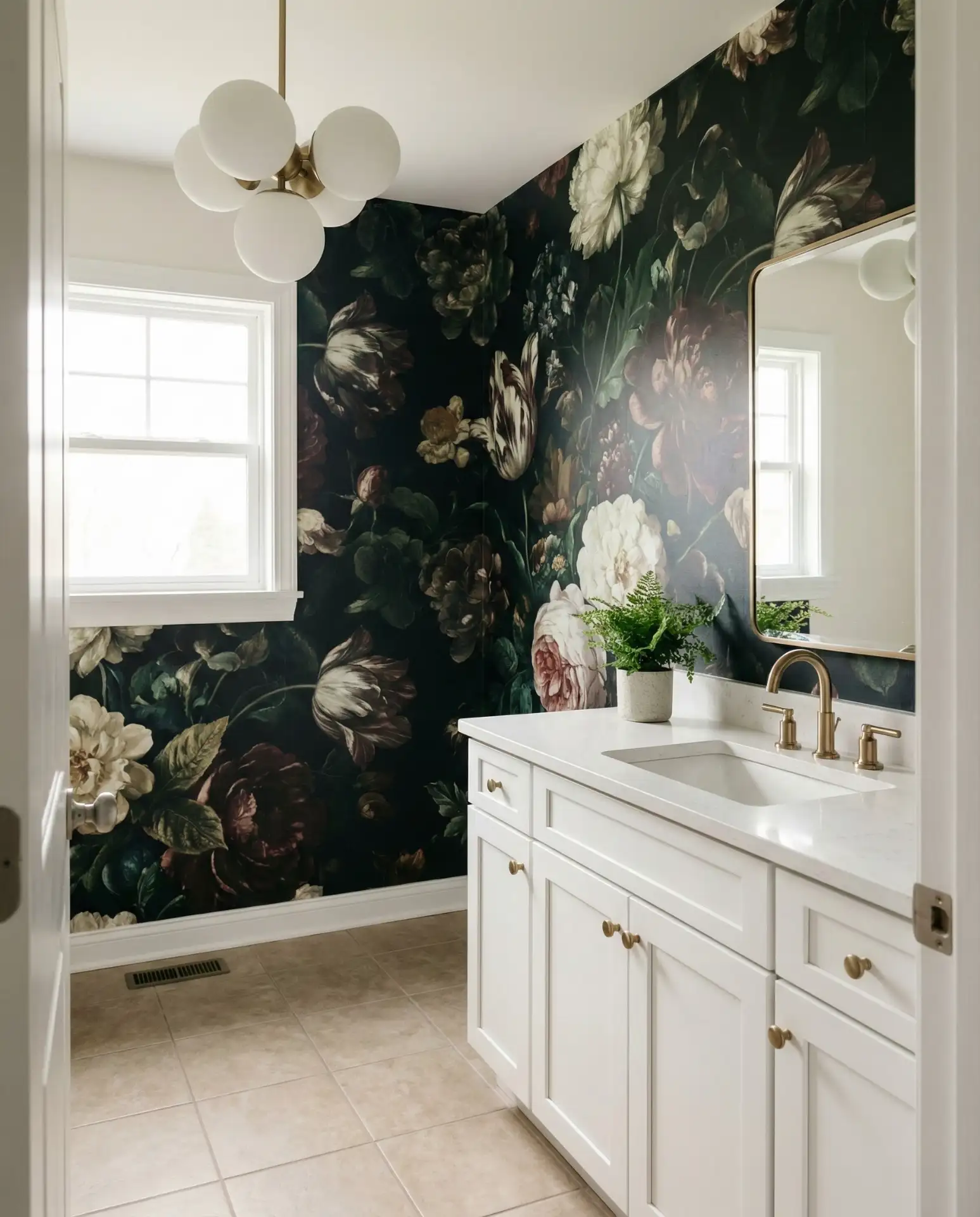 Large Statement Wallpaper Wall 2