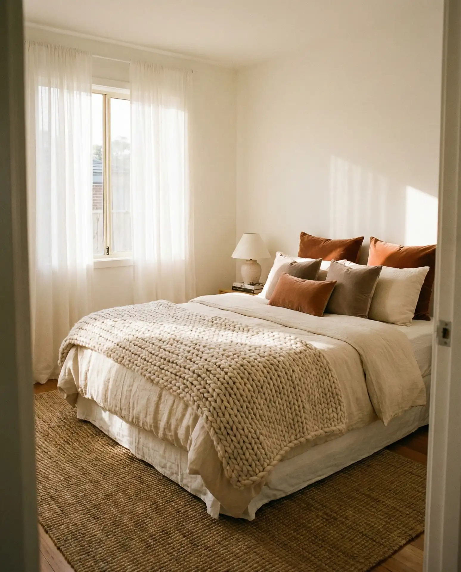 Layered Textiles for Small Cozy Retreats 1