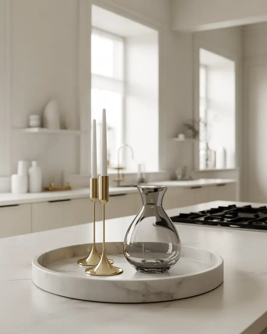 Luxury Marble and Gold Accessories