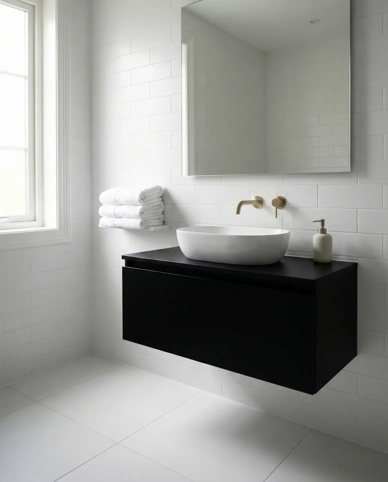 Minimalist White with One Bold Element 1