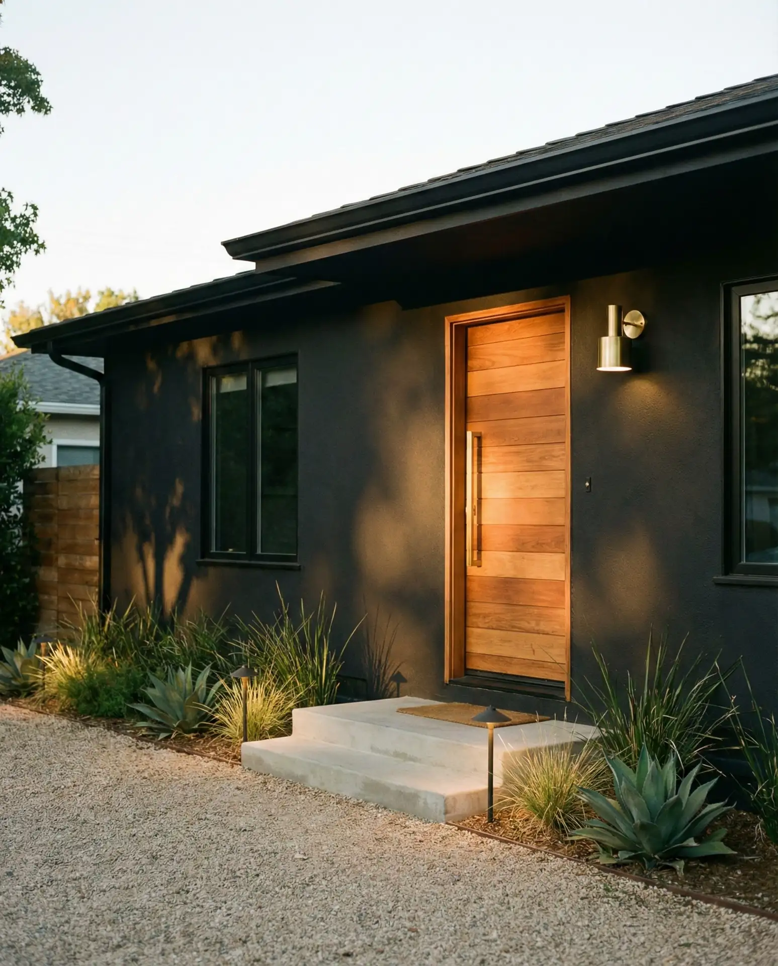 Modern Black Statement Exterior 2