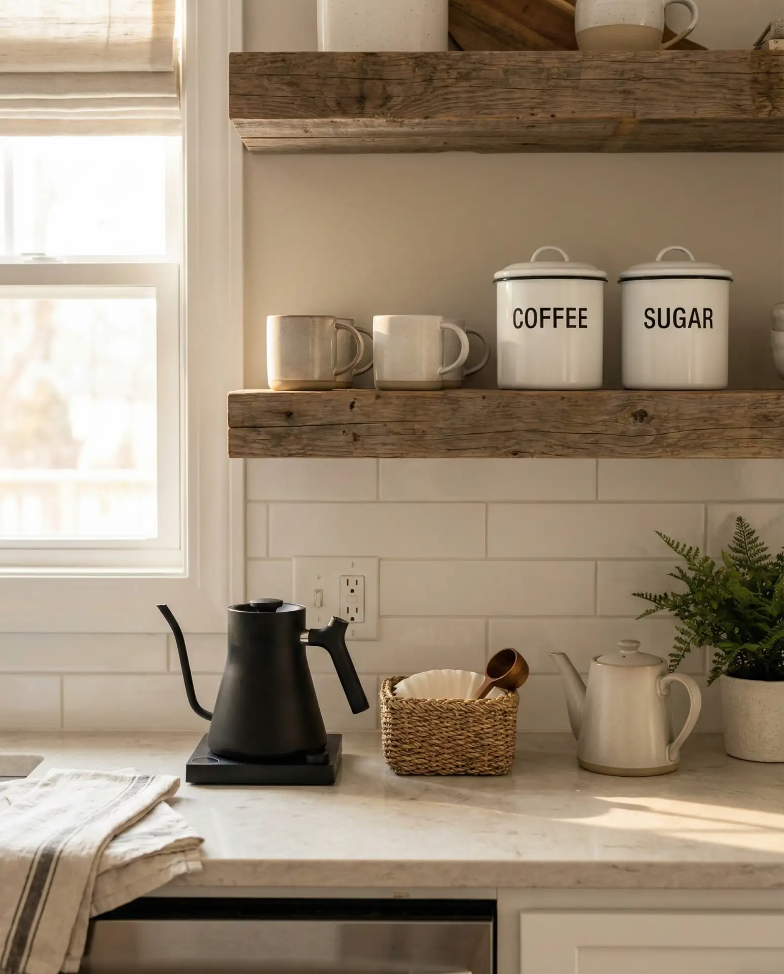 Modern Farmhouse Coffee Station 2