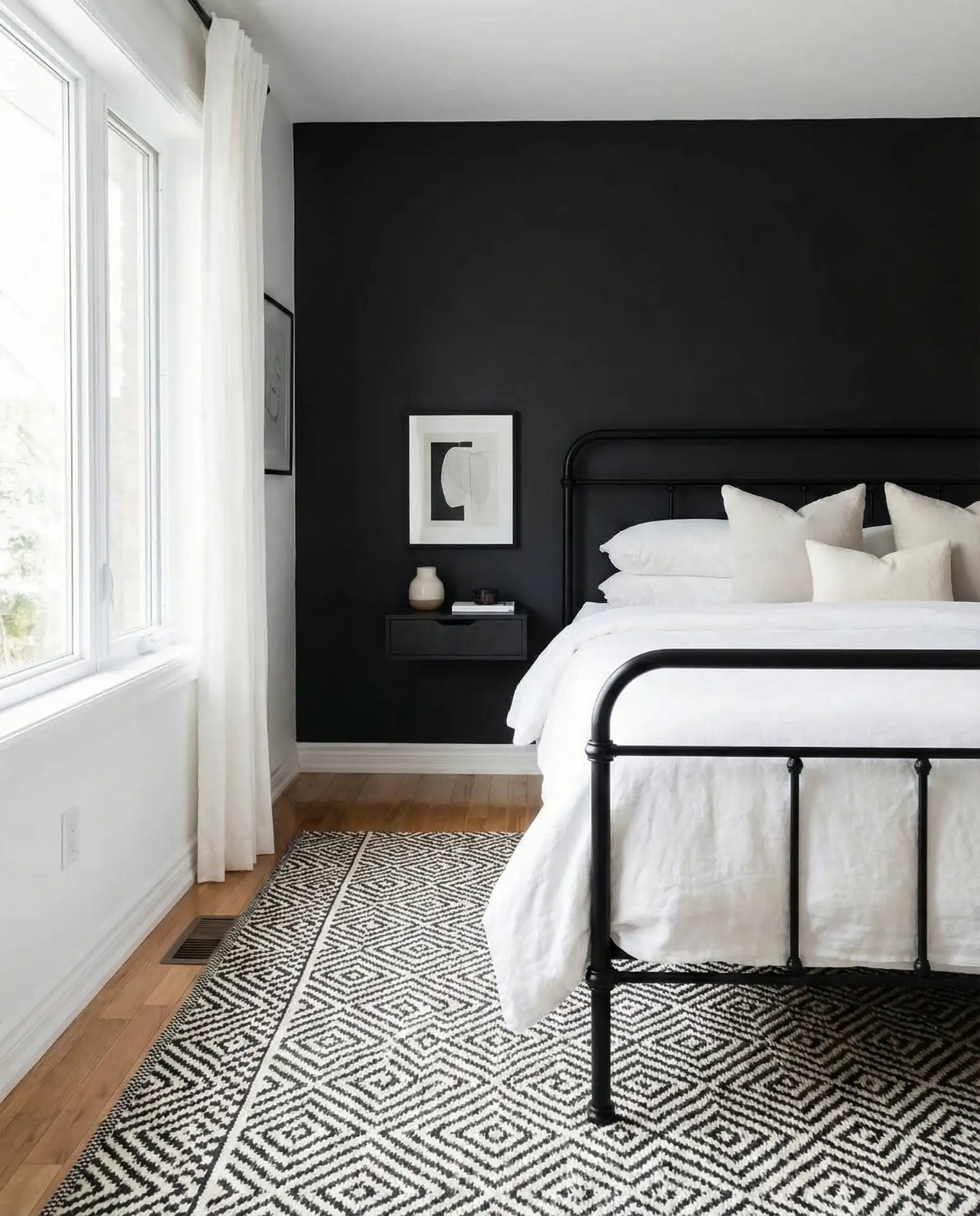 Monochrome Black and White Elegance 1