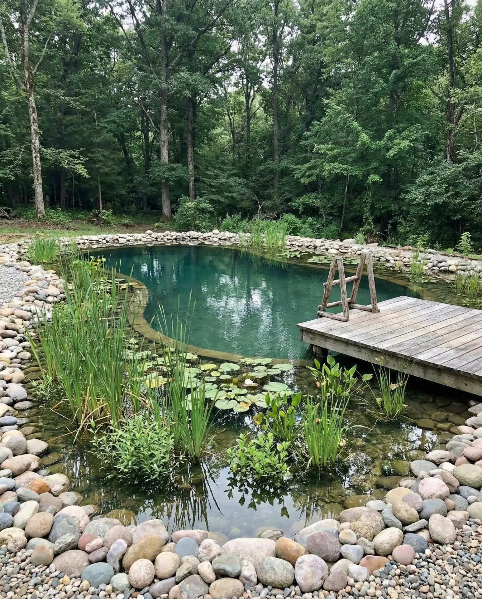Natural Pool with Bio-Filtration Zone 2