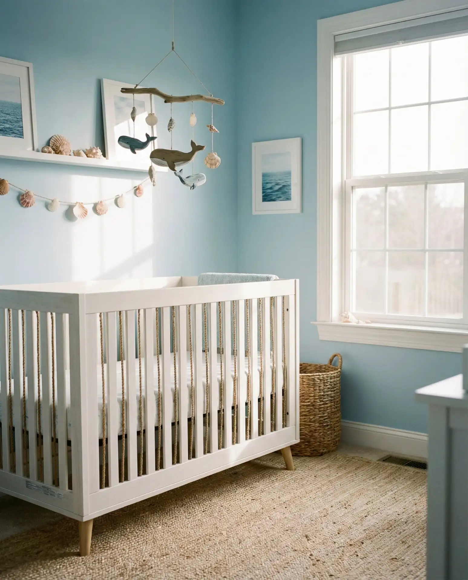 Ocean Nursery with Coastal Blues 1