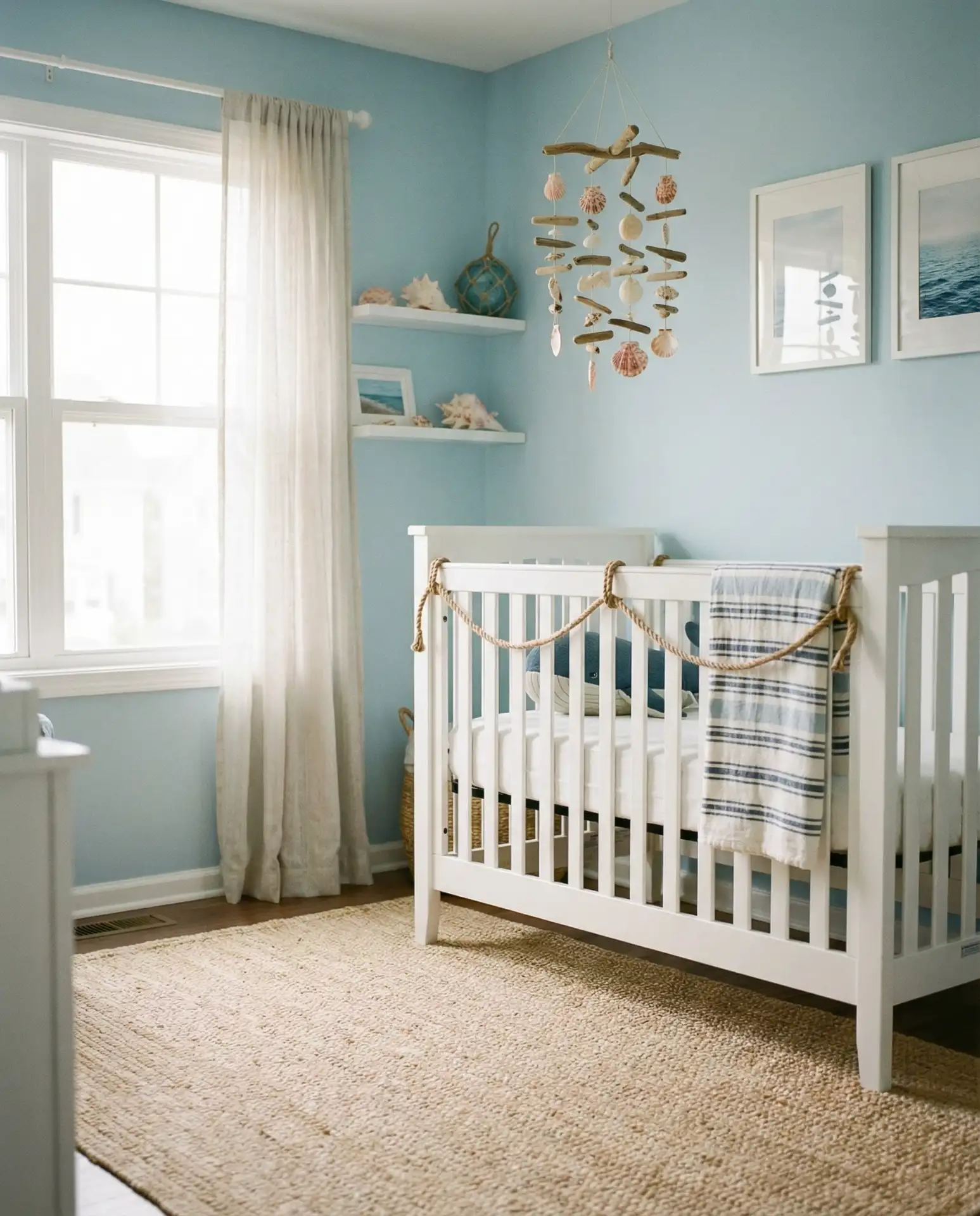 Ocean Nursery with Coastal Blues 2