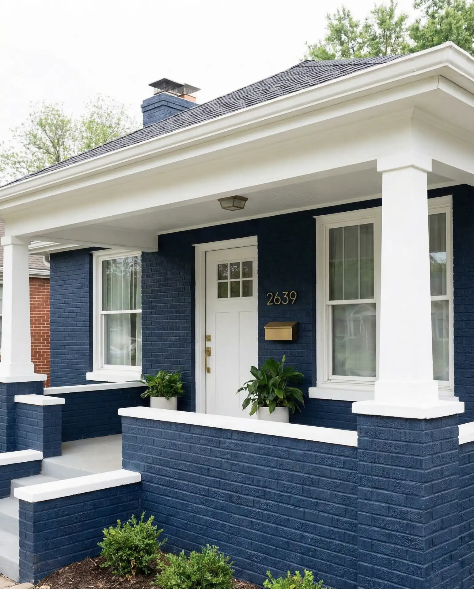 Painted Brick in Bold Hues 2