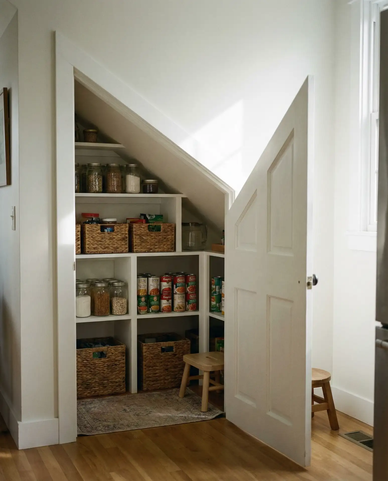 Pantry Under the Stairs 2