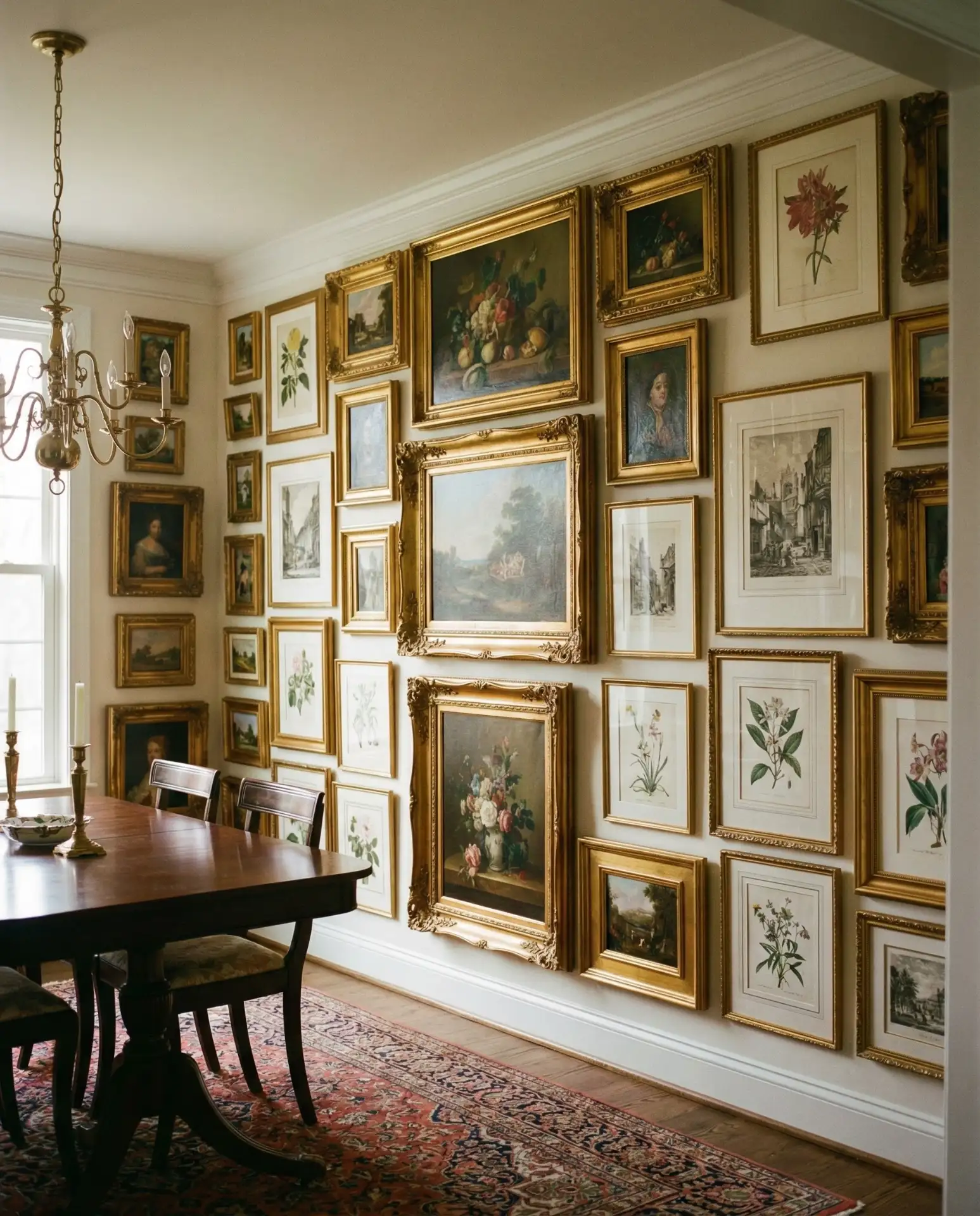 Picture Frame Salon Wall 2