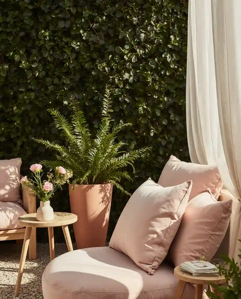 Pink Accent Garden Nook 1