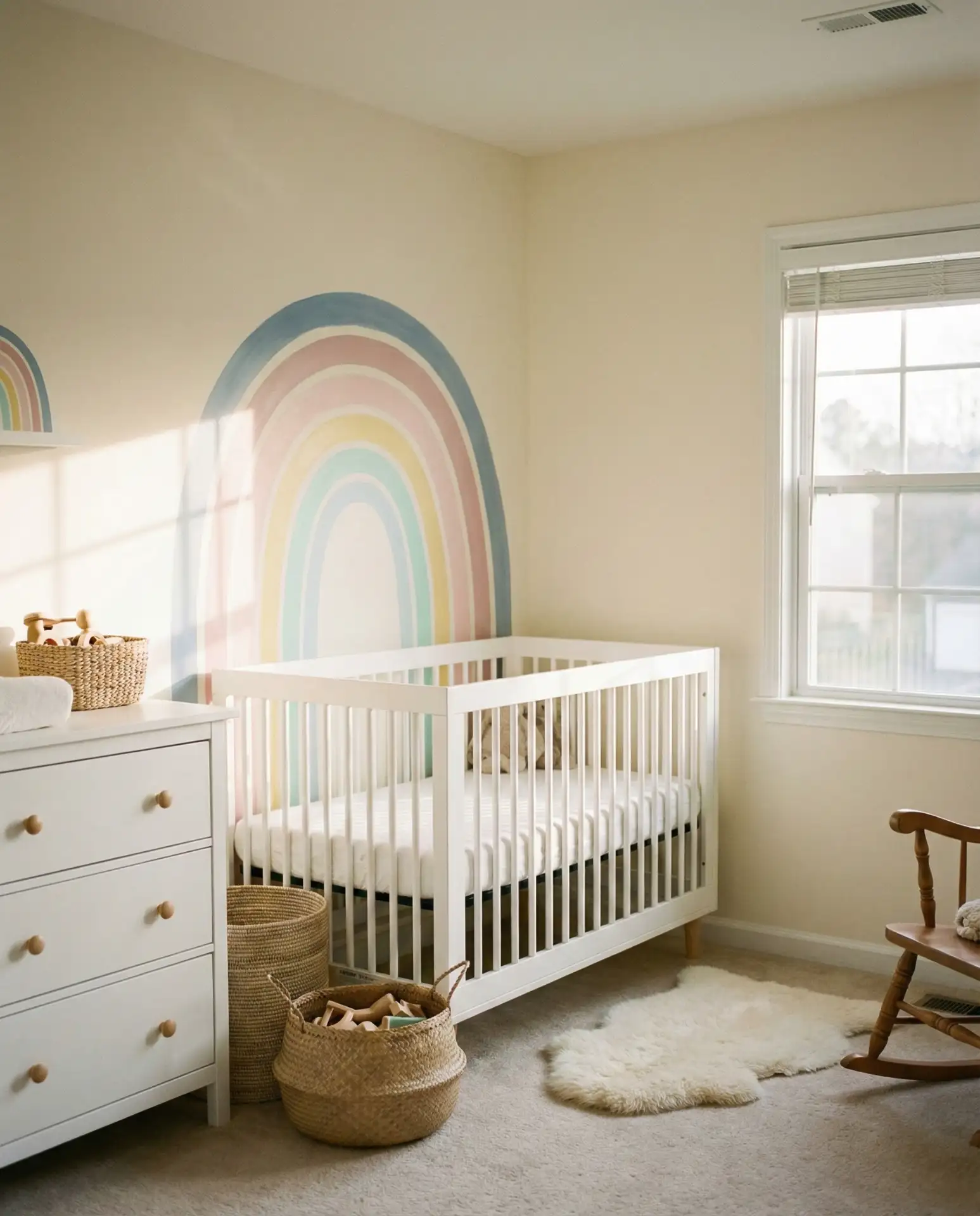 Rainbow Accent Wall Magic 1