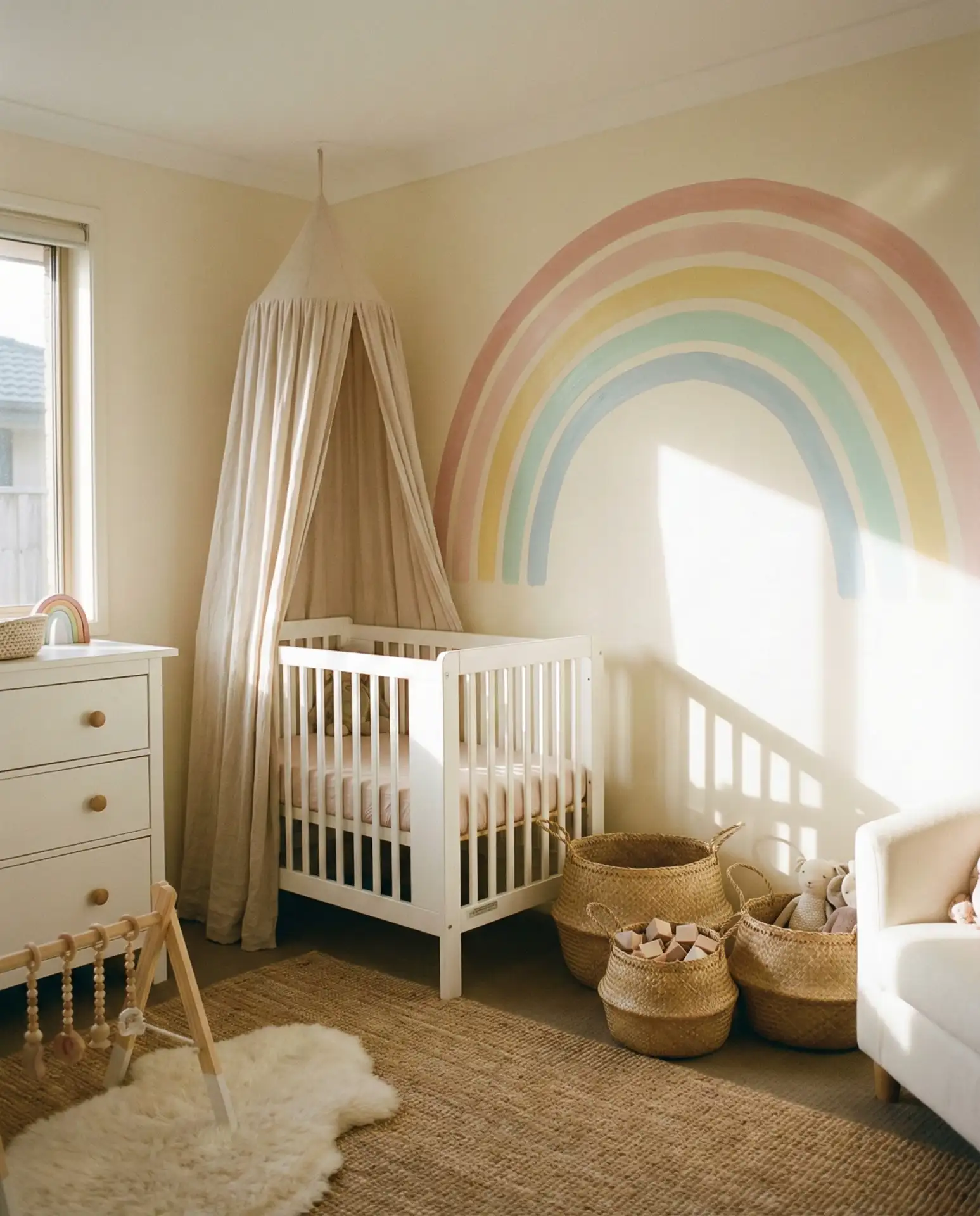 Rainbow Accent Wall Magic 2