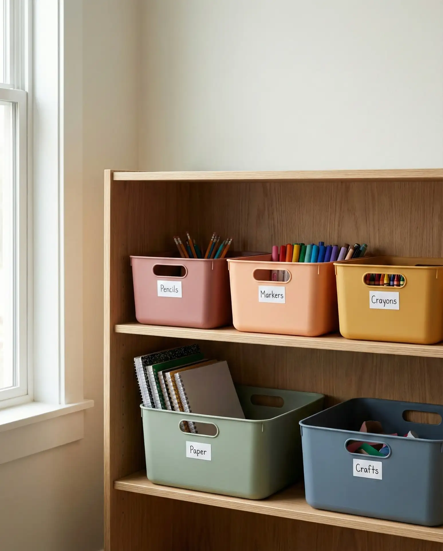 Rainbow Organization System That Stays Tidy 1