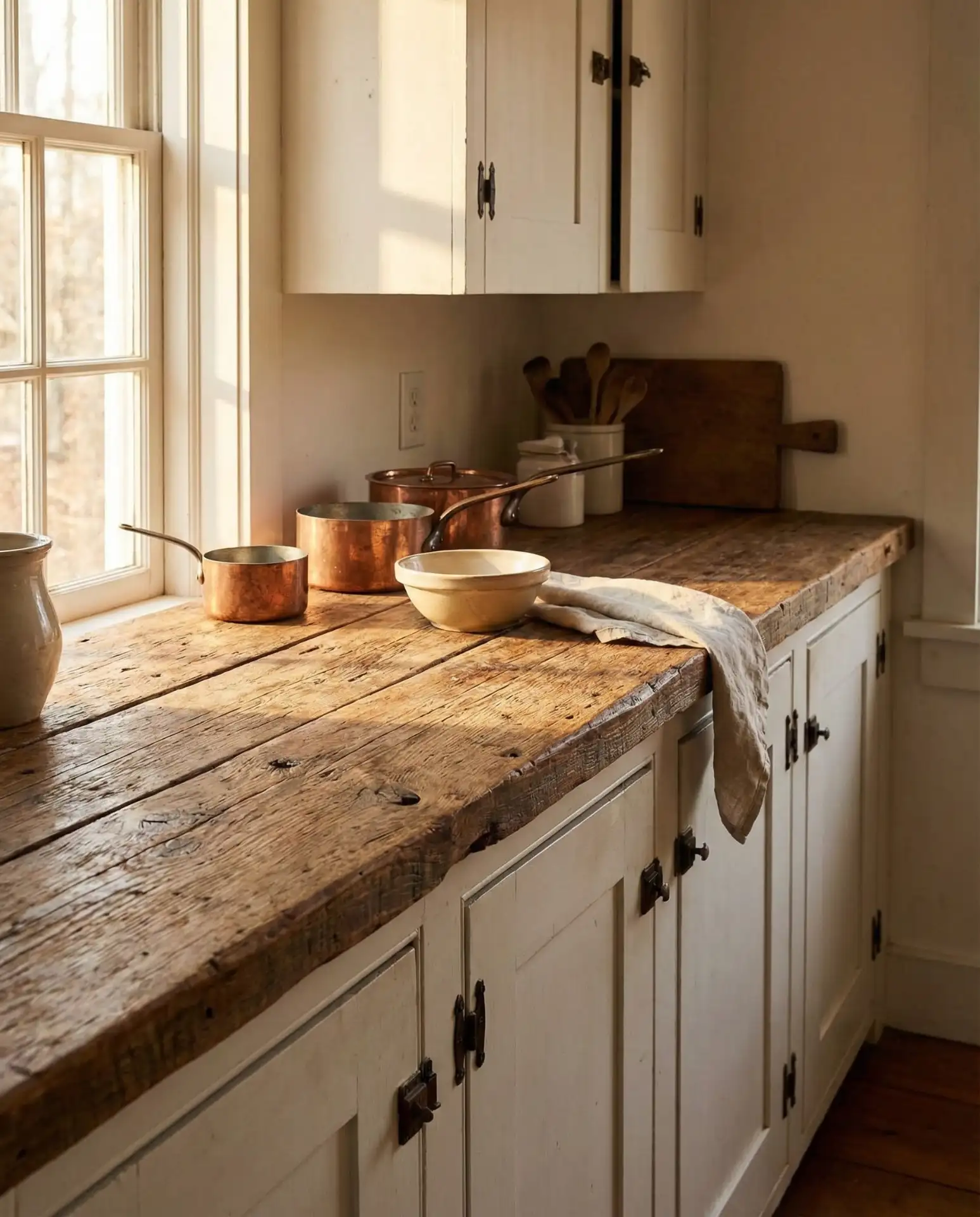 Reclaimed Wood Countertops with Character 2