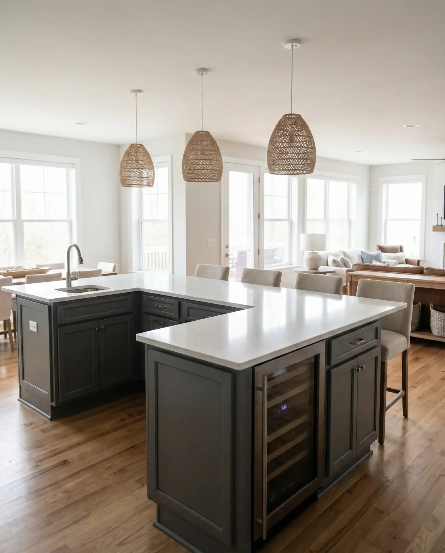 Shaped Islands as Central Hubs 2