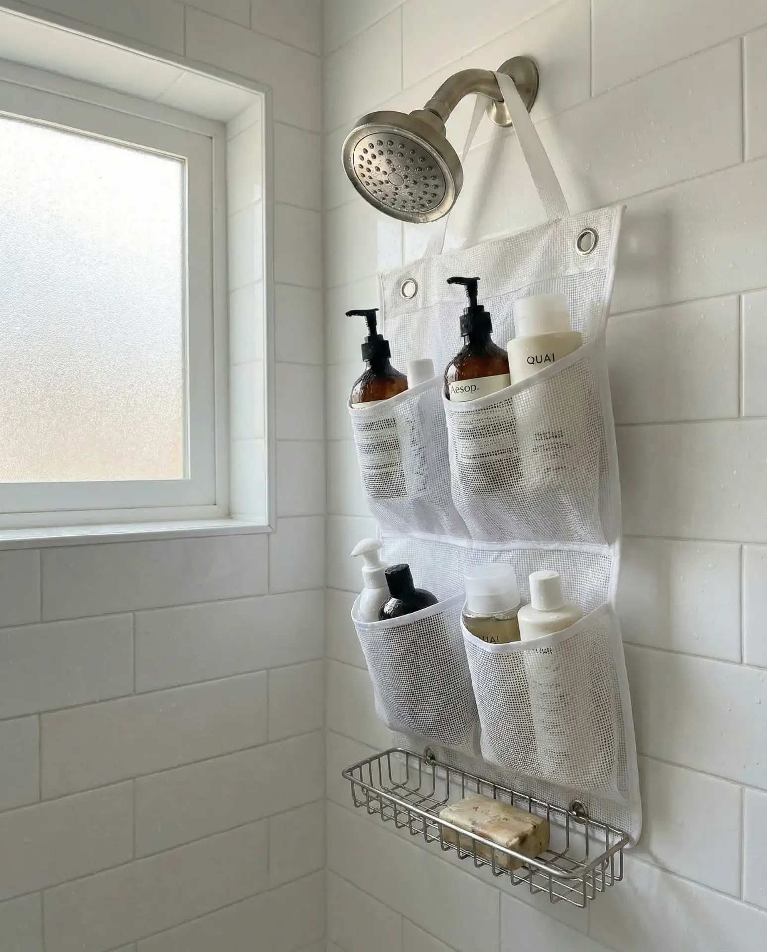 Shower Caddy with Drainage Holes 2