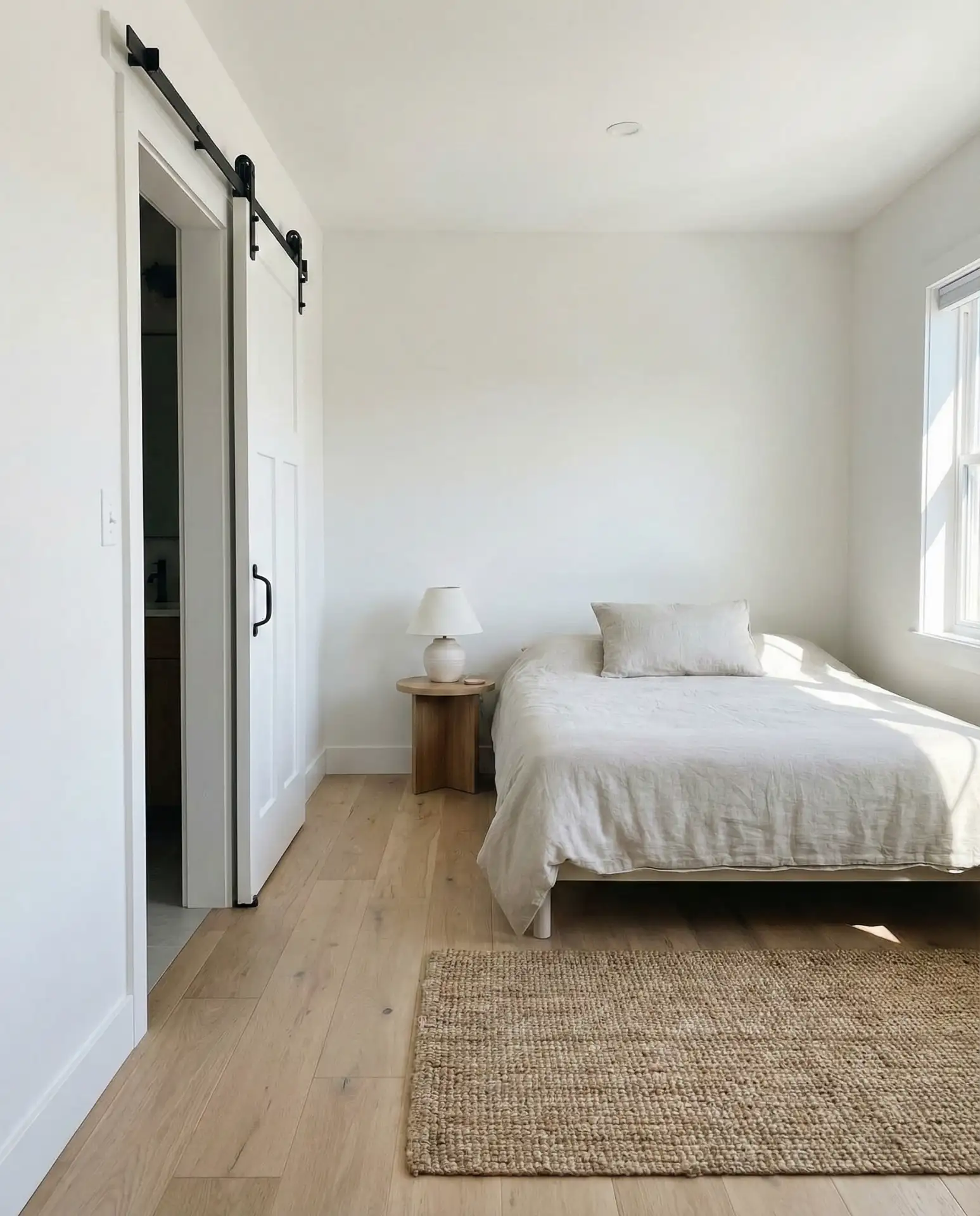 Sliding Barn Doors to Save Swing Space 1