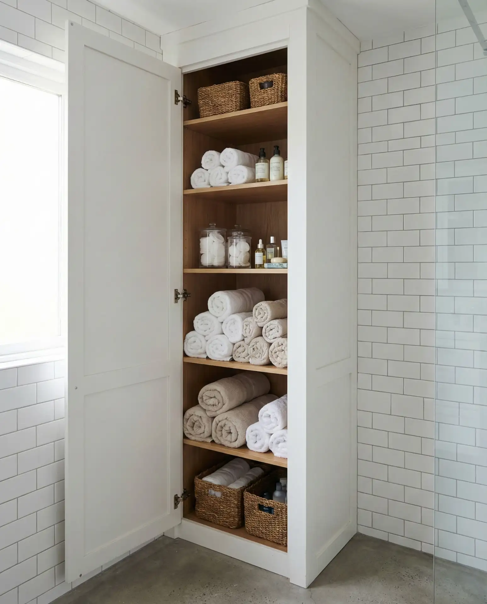 Slim Vertical Cabinets in Dead Corners 2