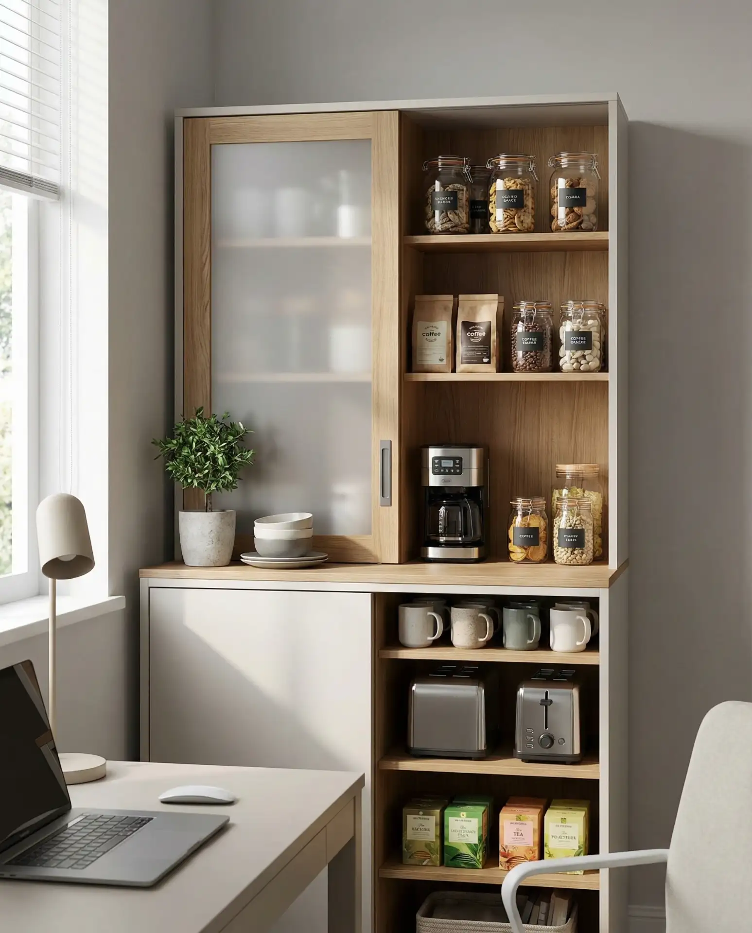 Small Office Pantry for Home Workers 2
