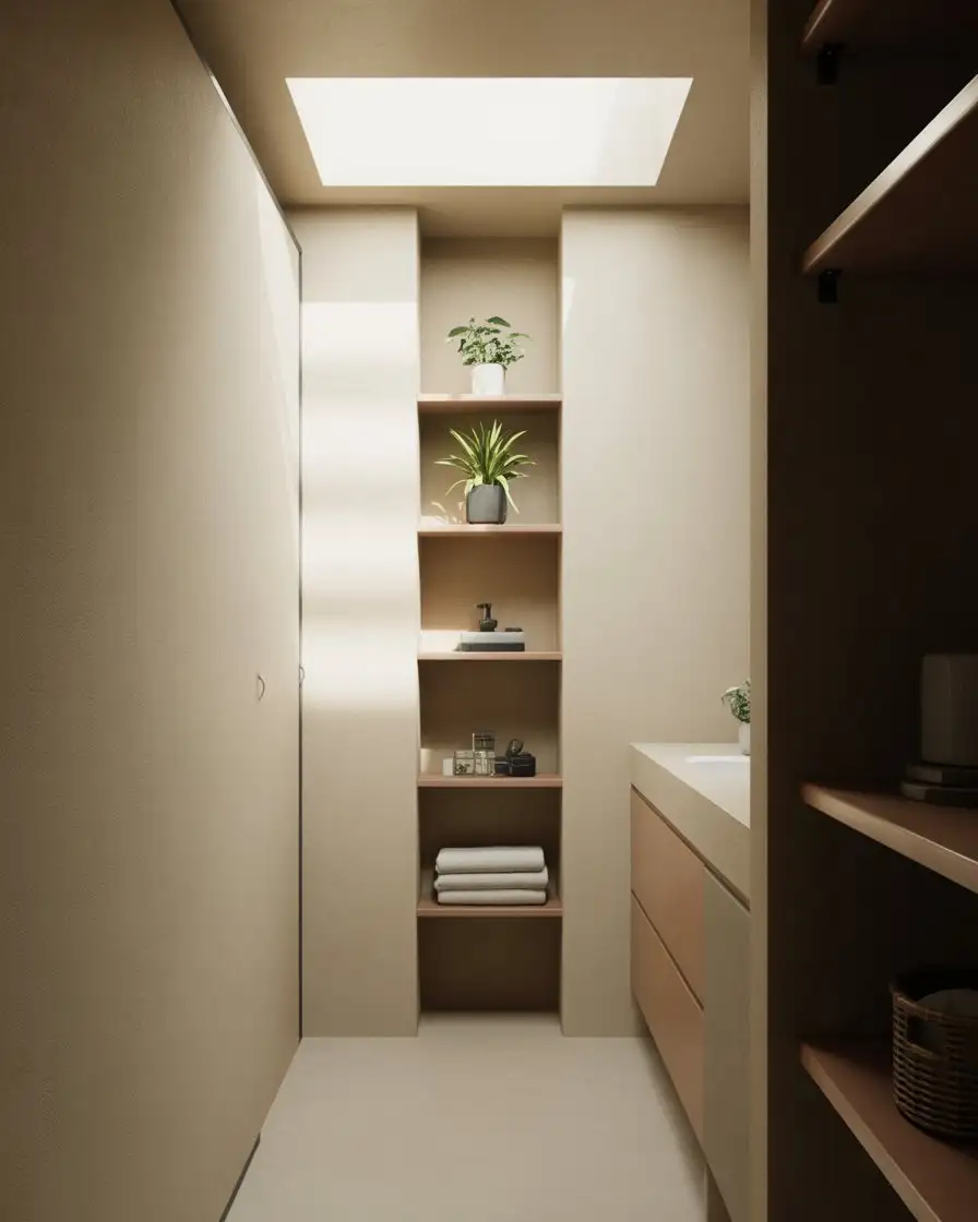 Small Spaces Solution with Vertical Stacking Shelves 1