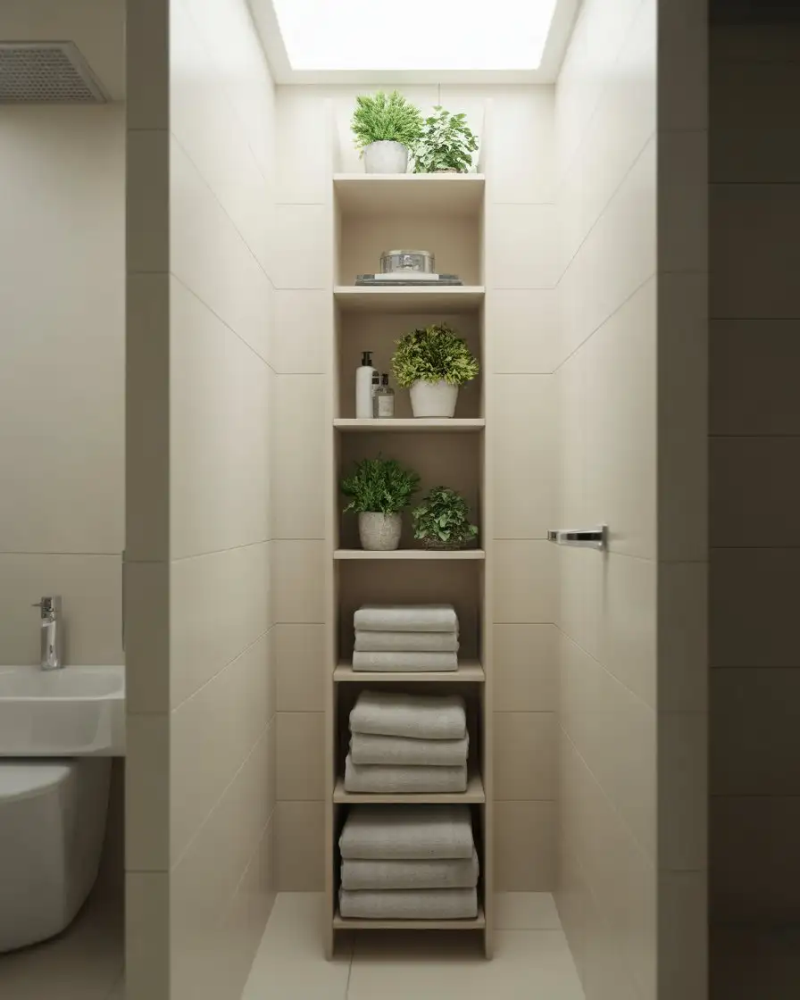 Small Spaces Solution with Vertical Stacking Shelves 2