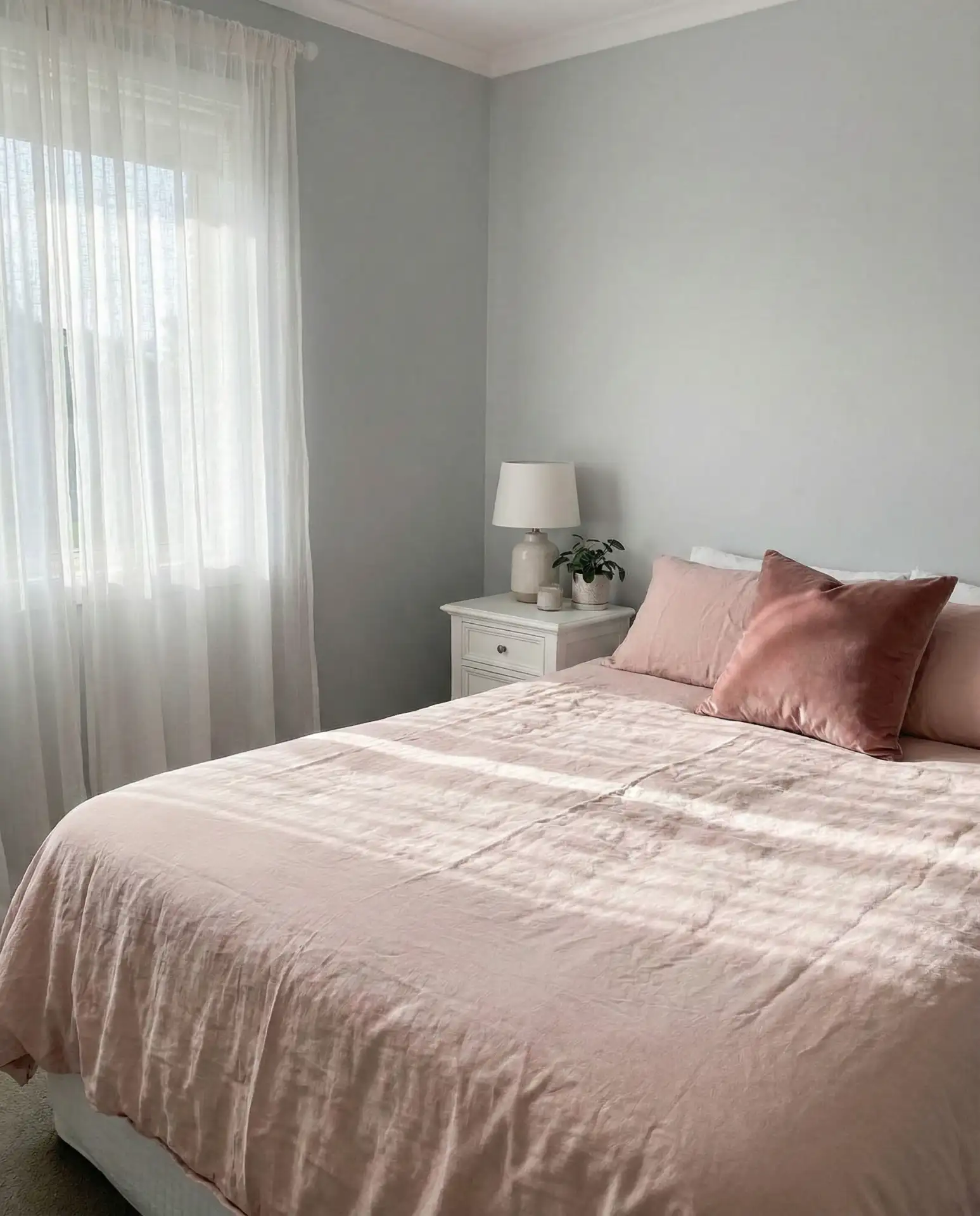 Soft Grey with Blush Pink Touches 1