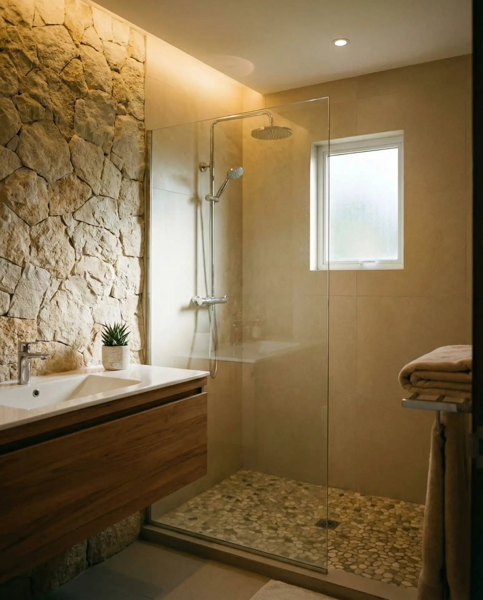 Spa-Inspired Serenity with Natural Stone 1