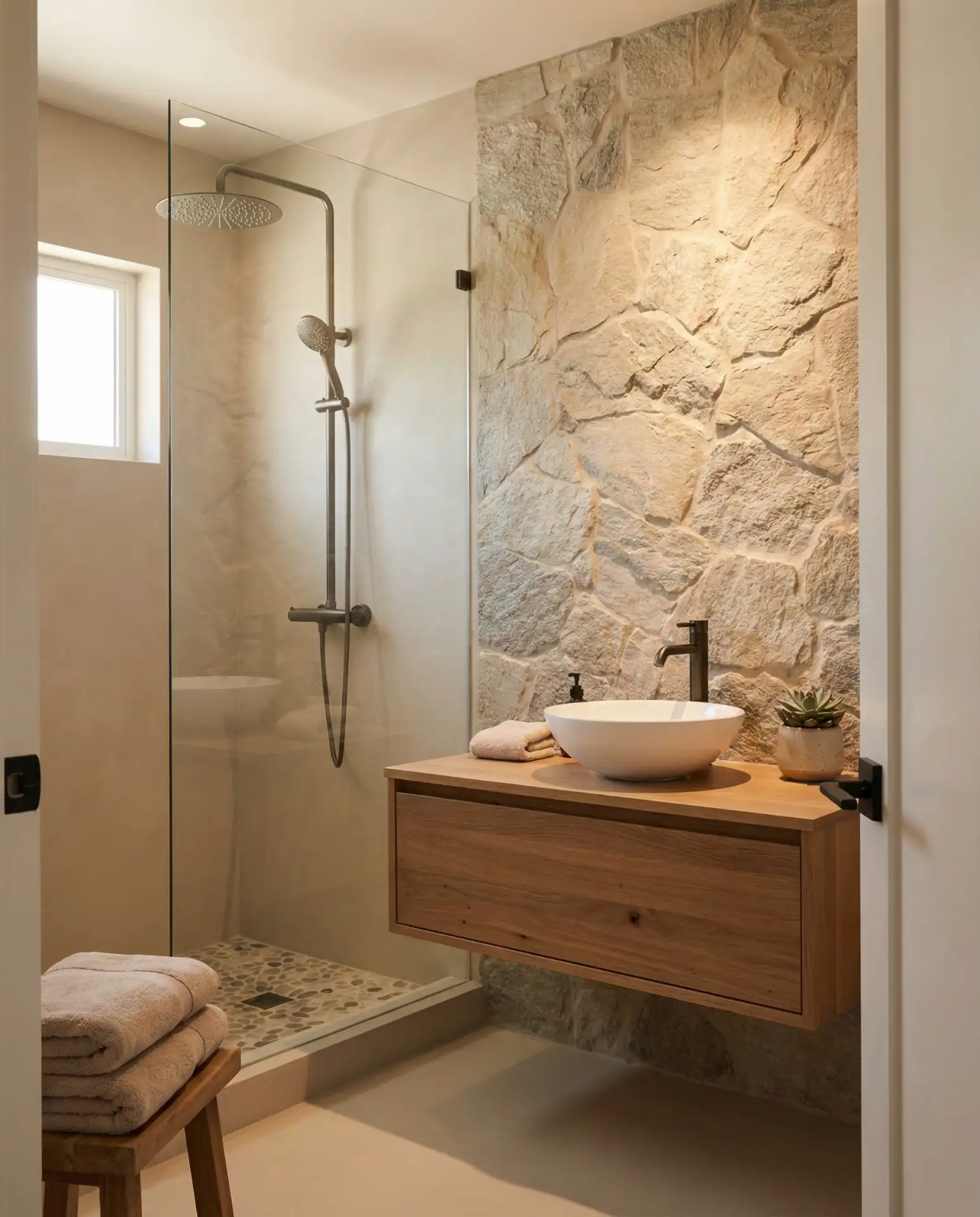 Spa-Inspired Serenity with Natural Stone 2