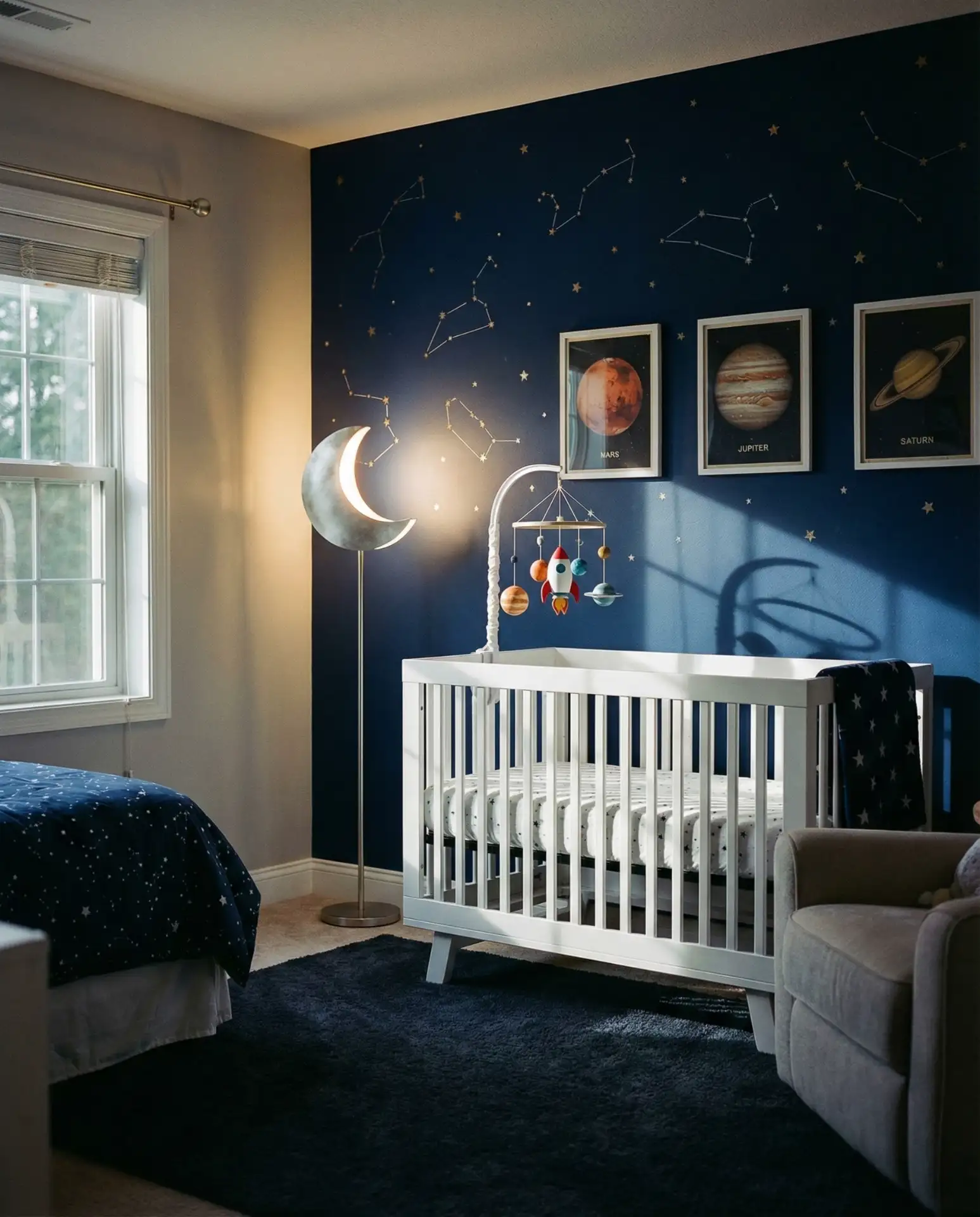 Space Nursery with Celestial Elements 1