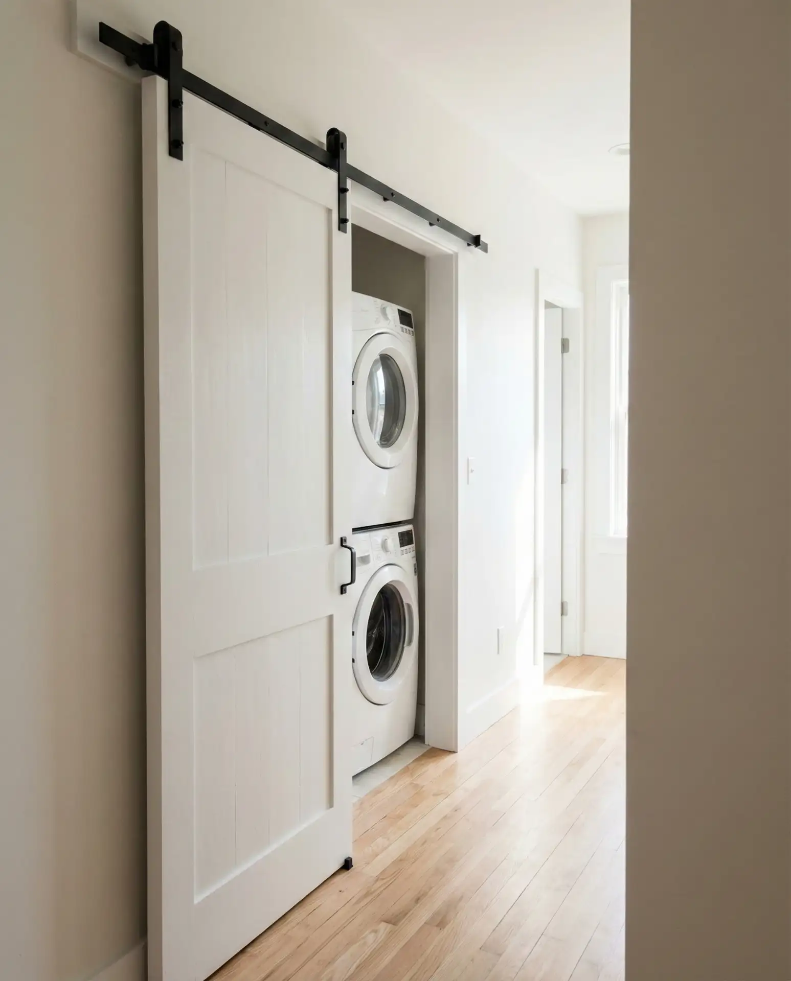 Space-Saving Sliding Barn Doors 1