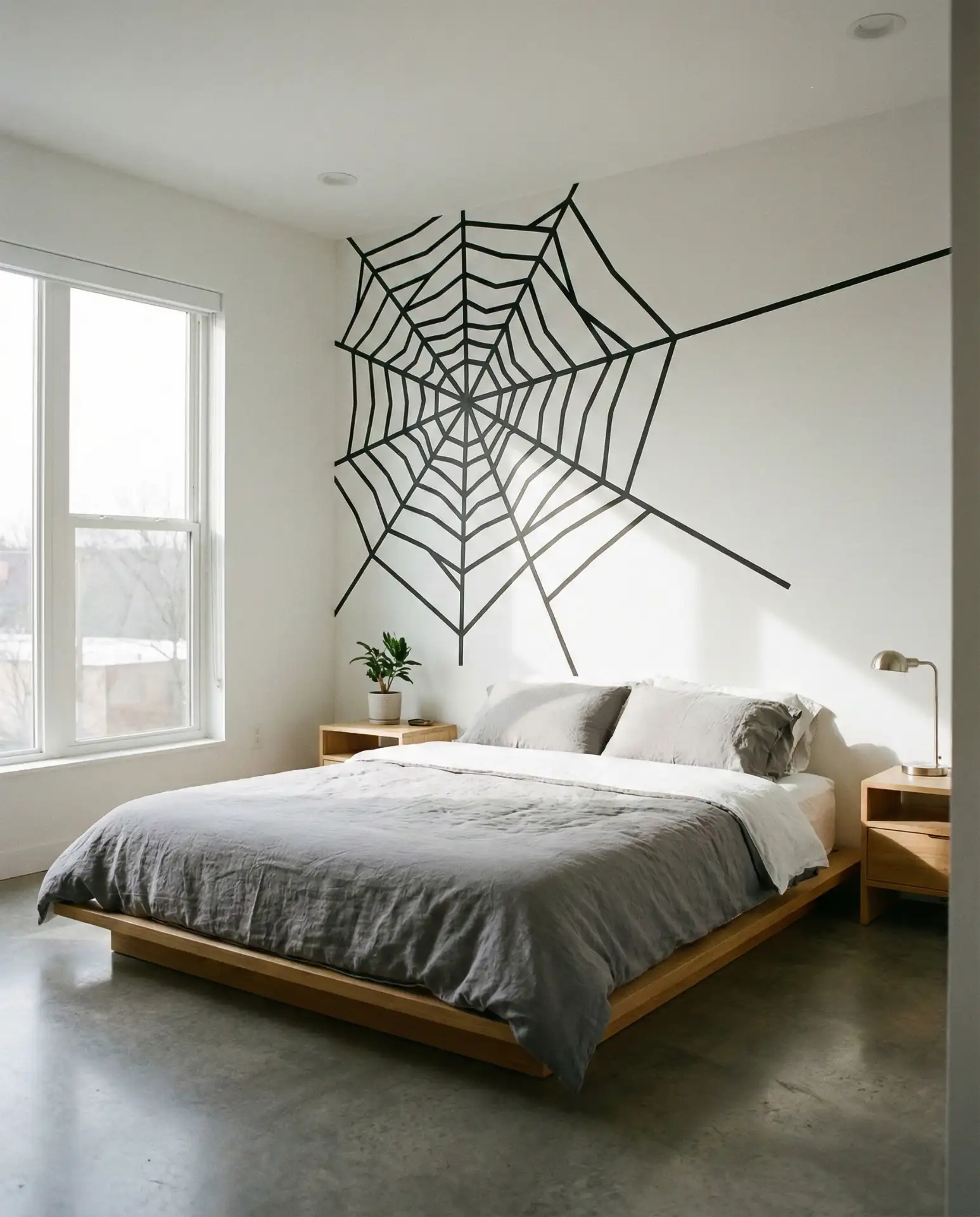 Spider-Inspired Accent Wall 1
