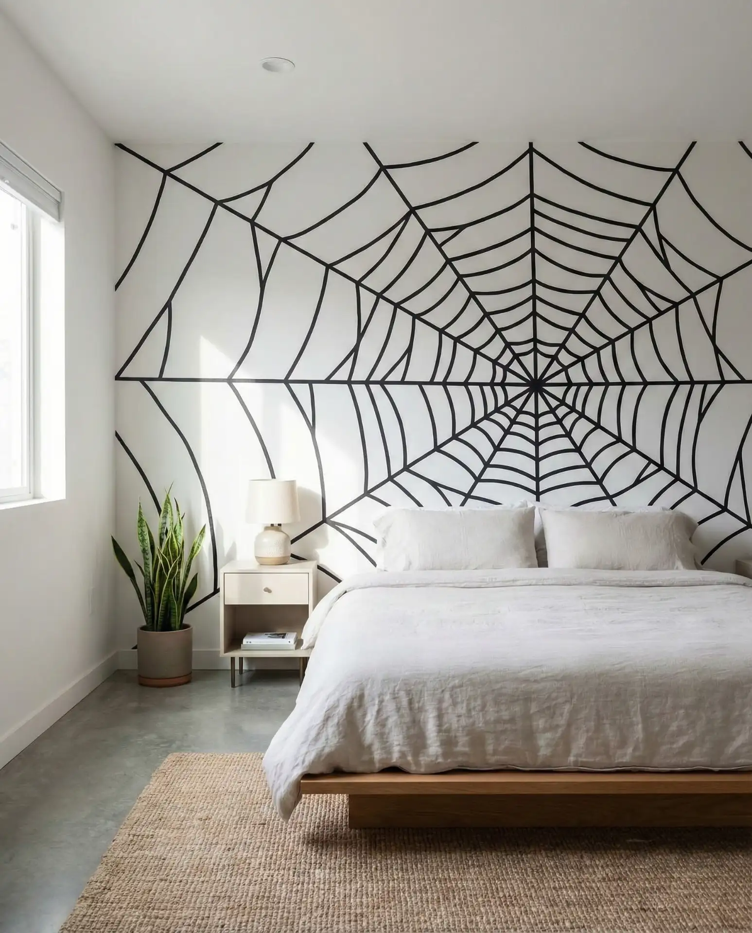 Spider-Inspired Accent Wall 2