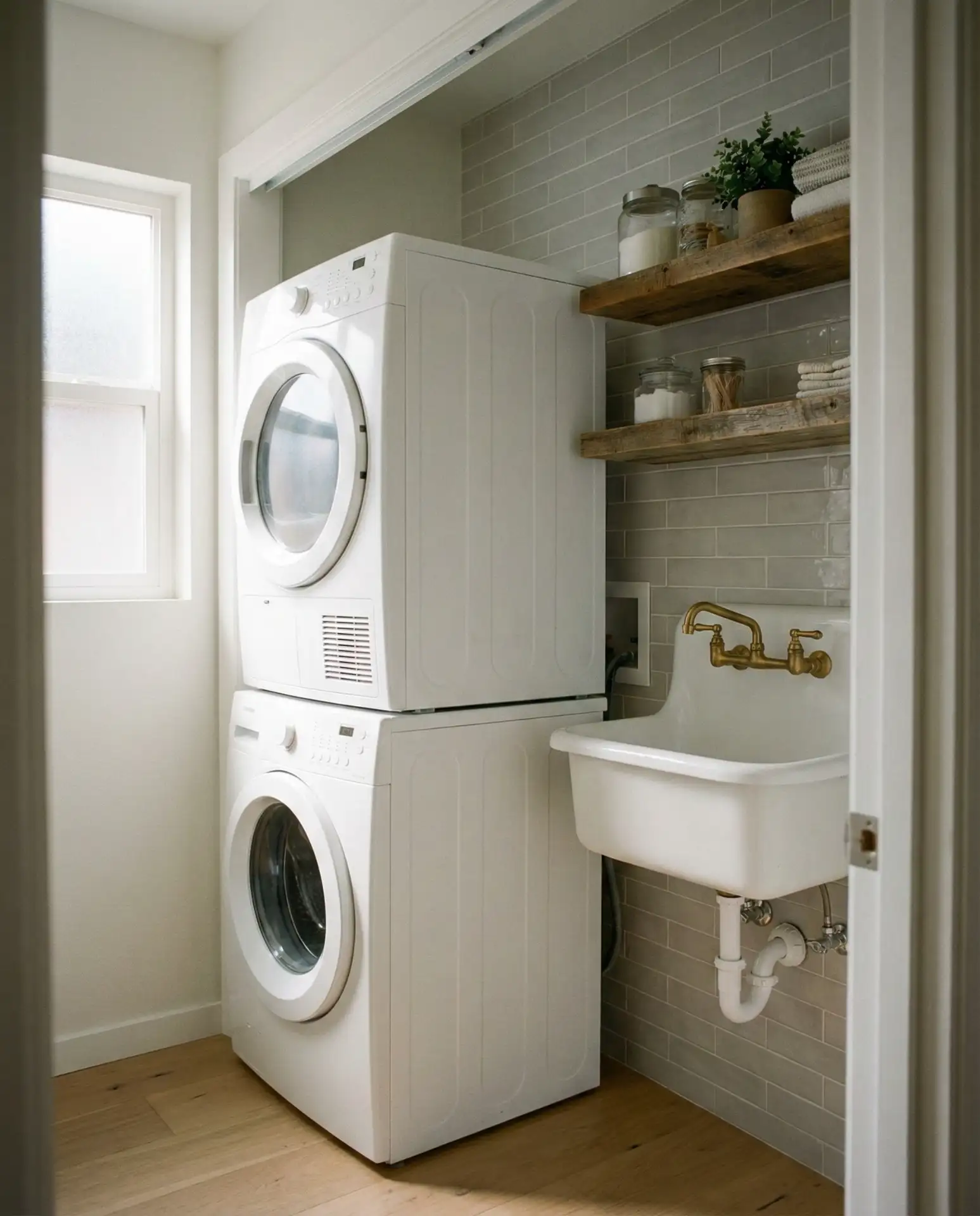 Stackable Units with Built-In Sink 1