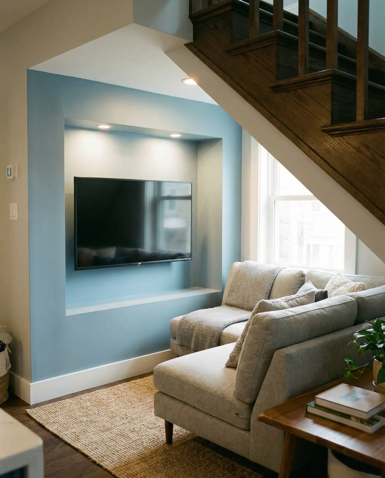 Staircase Underside with Concealed Niche 2