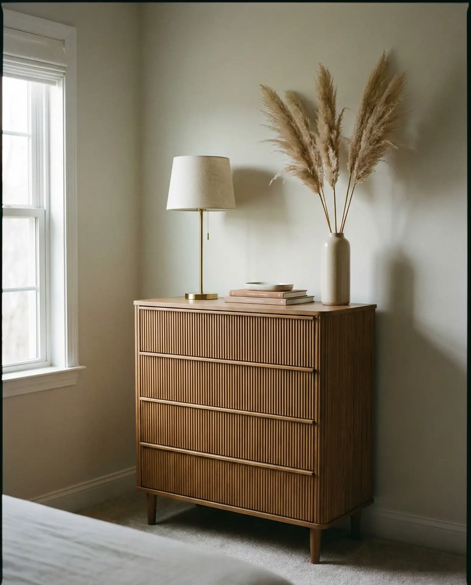 Tall Dresser with Vertical Styling 1
