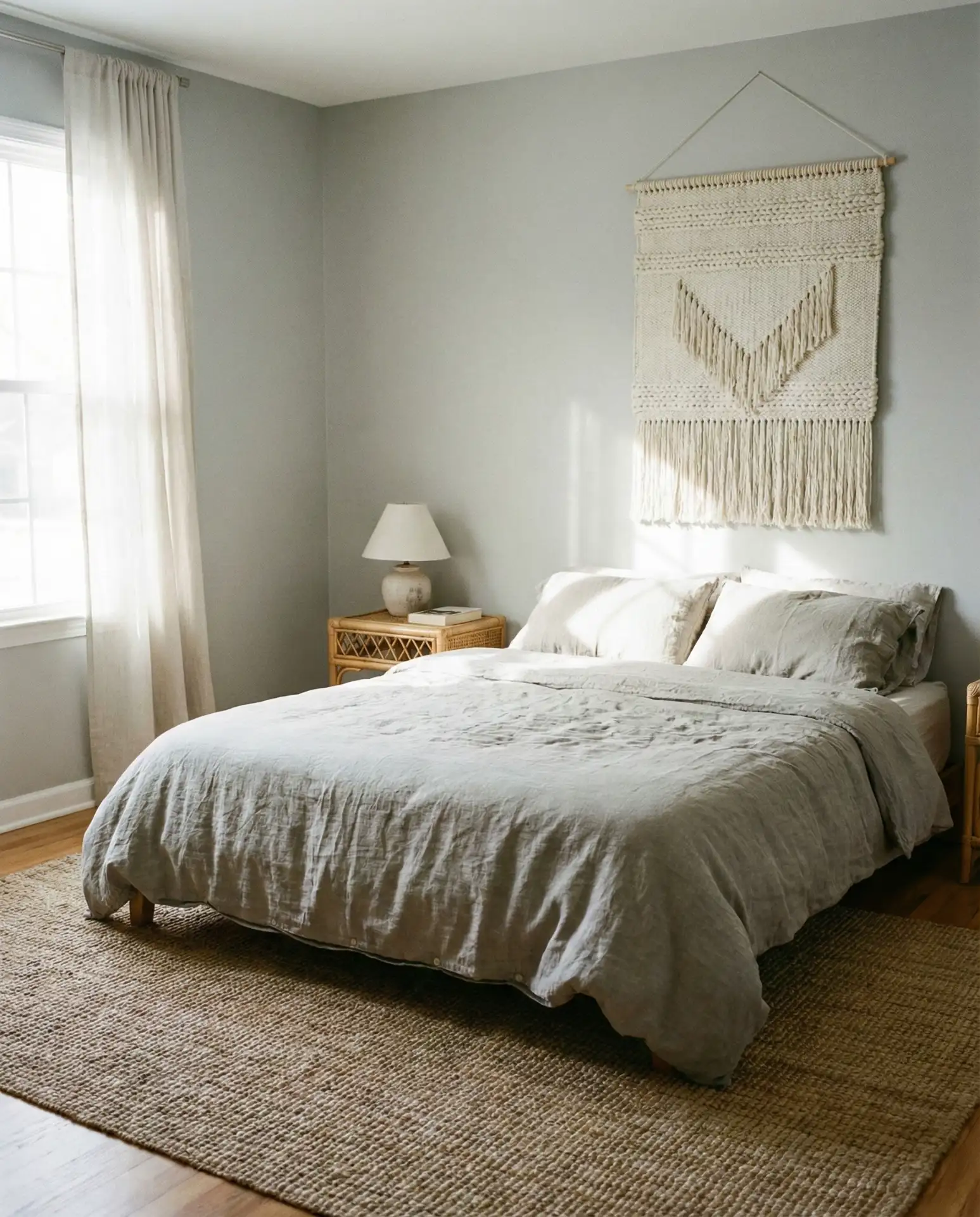 Textured Grey with Natural Fibers 1