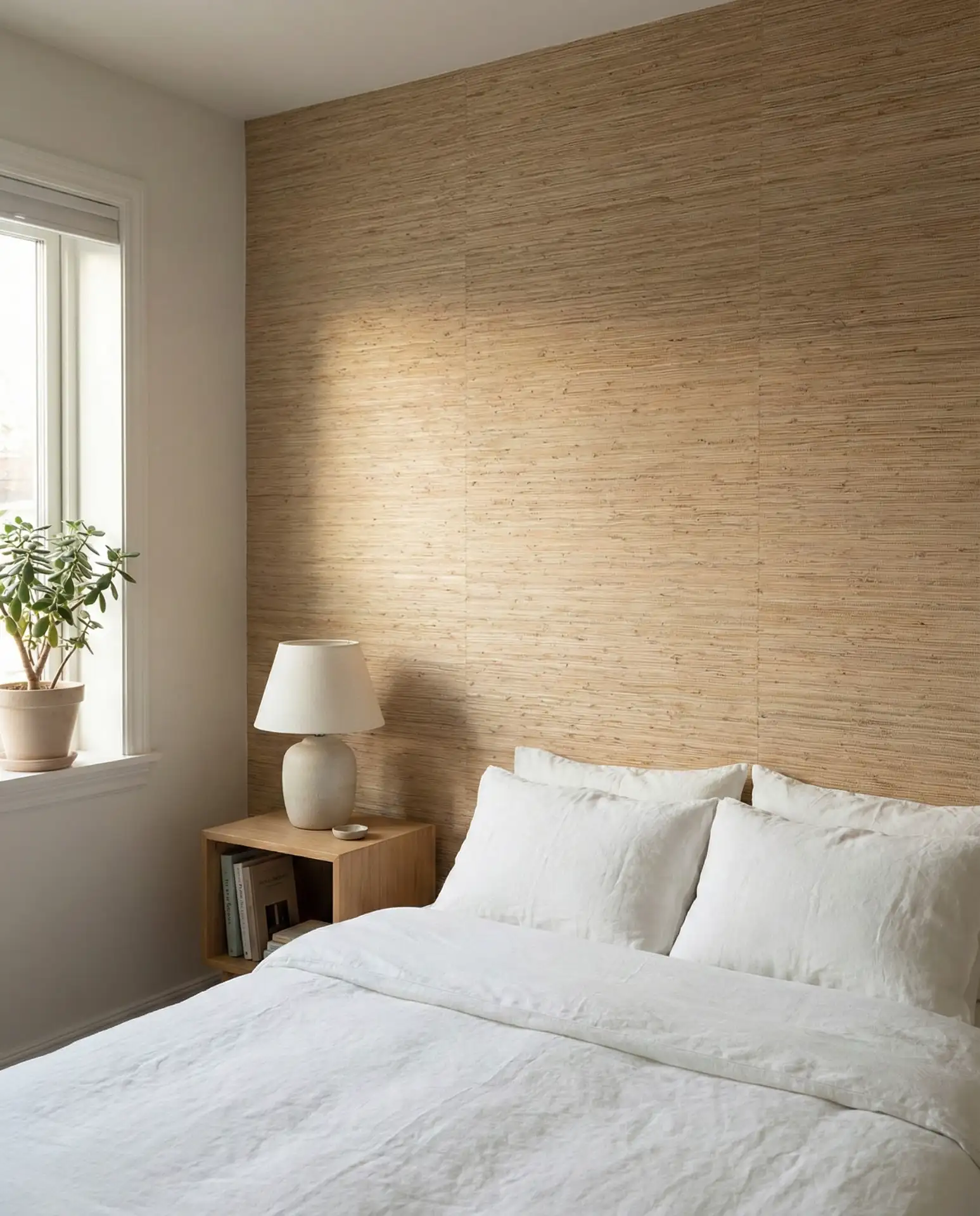 Textured Wallpaper on a Single Wall 2