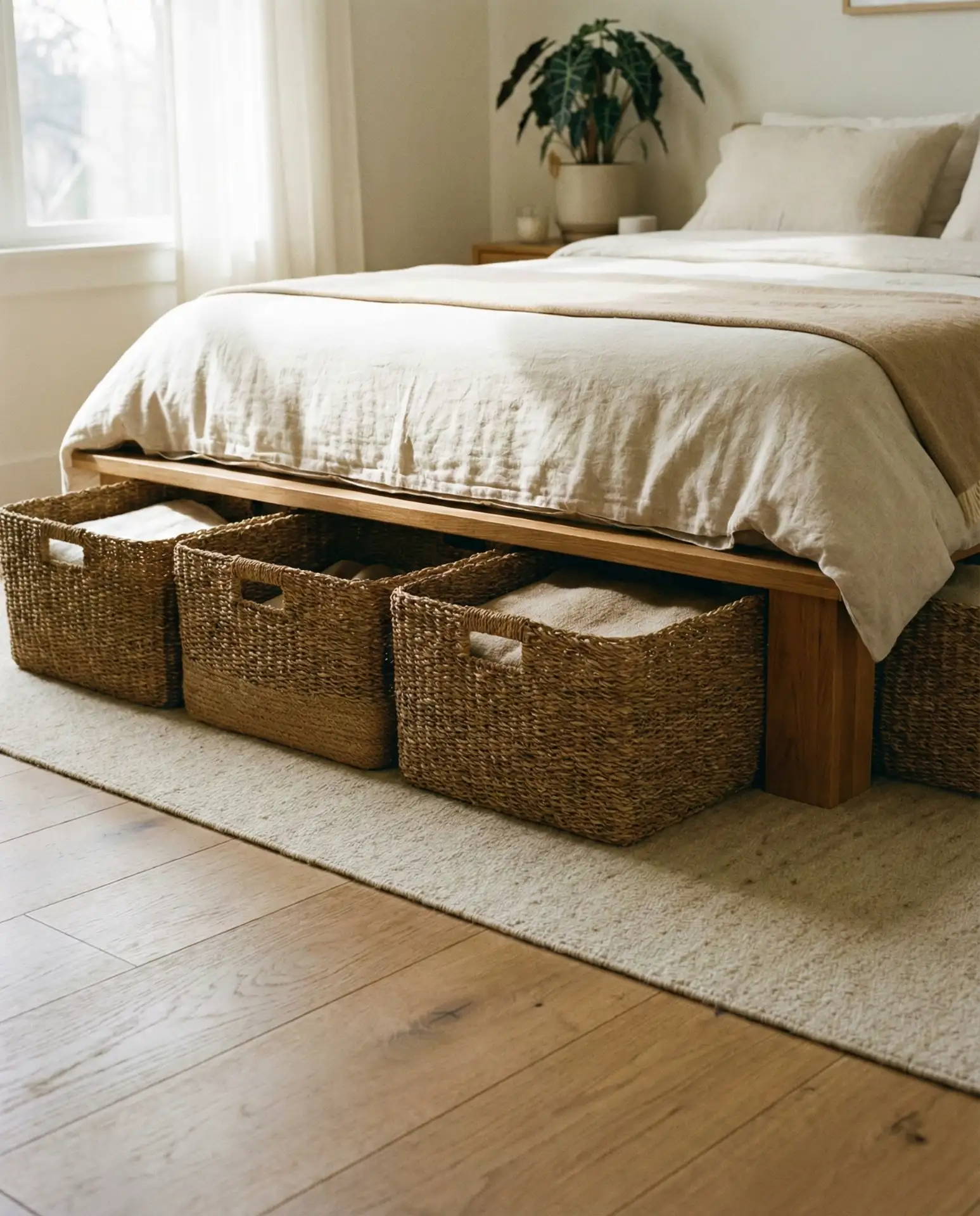 Under-Bed Storage Bins for Hidden Organization 1