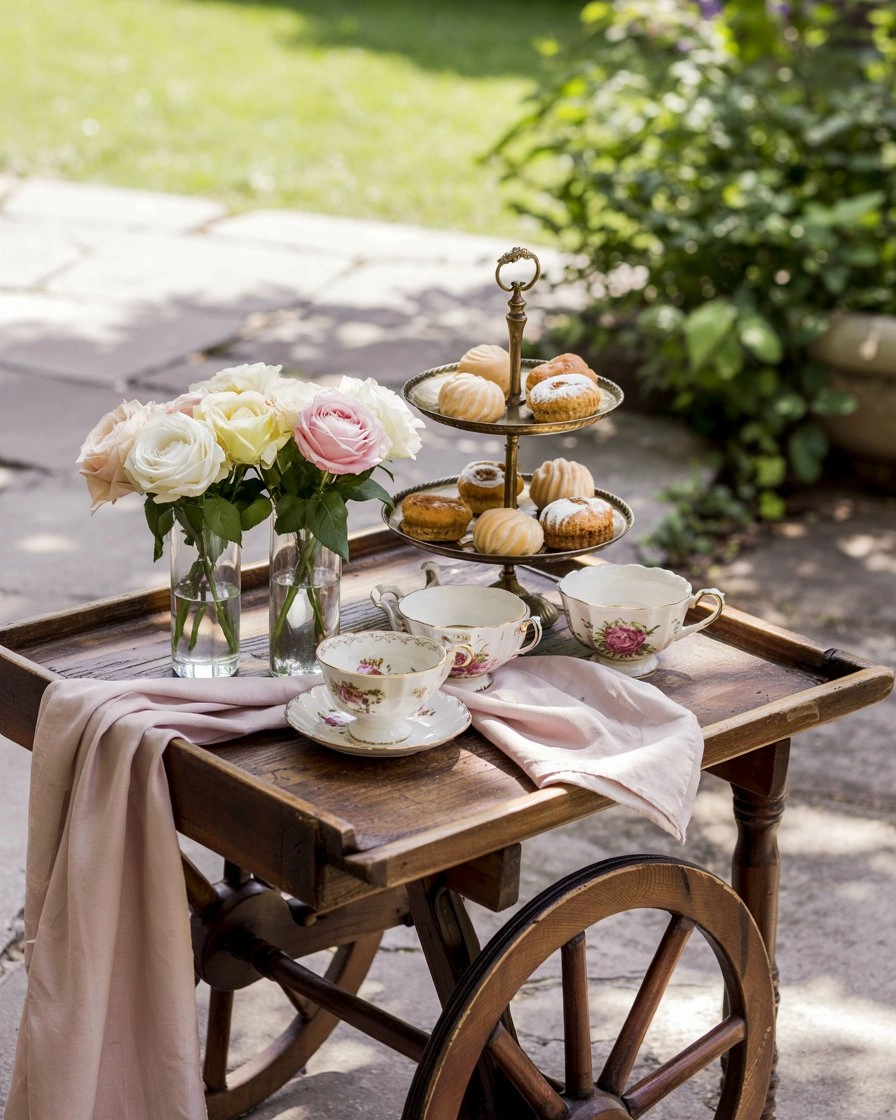 Vintage Garden Tea Station 2