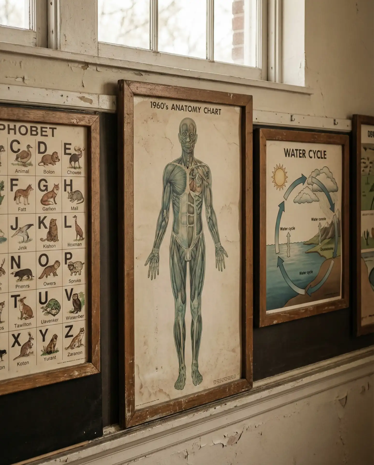 Vintage School Posters as Art 1