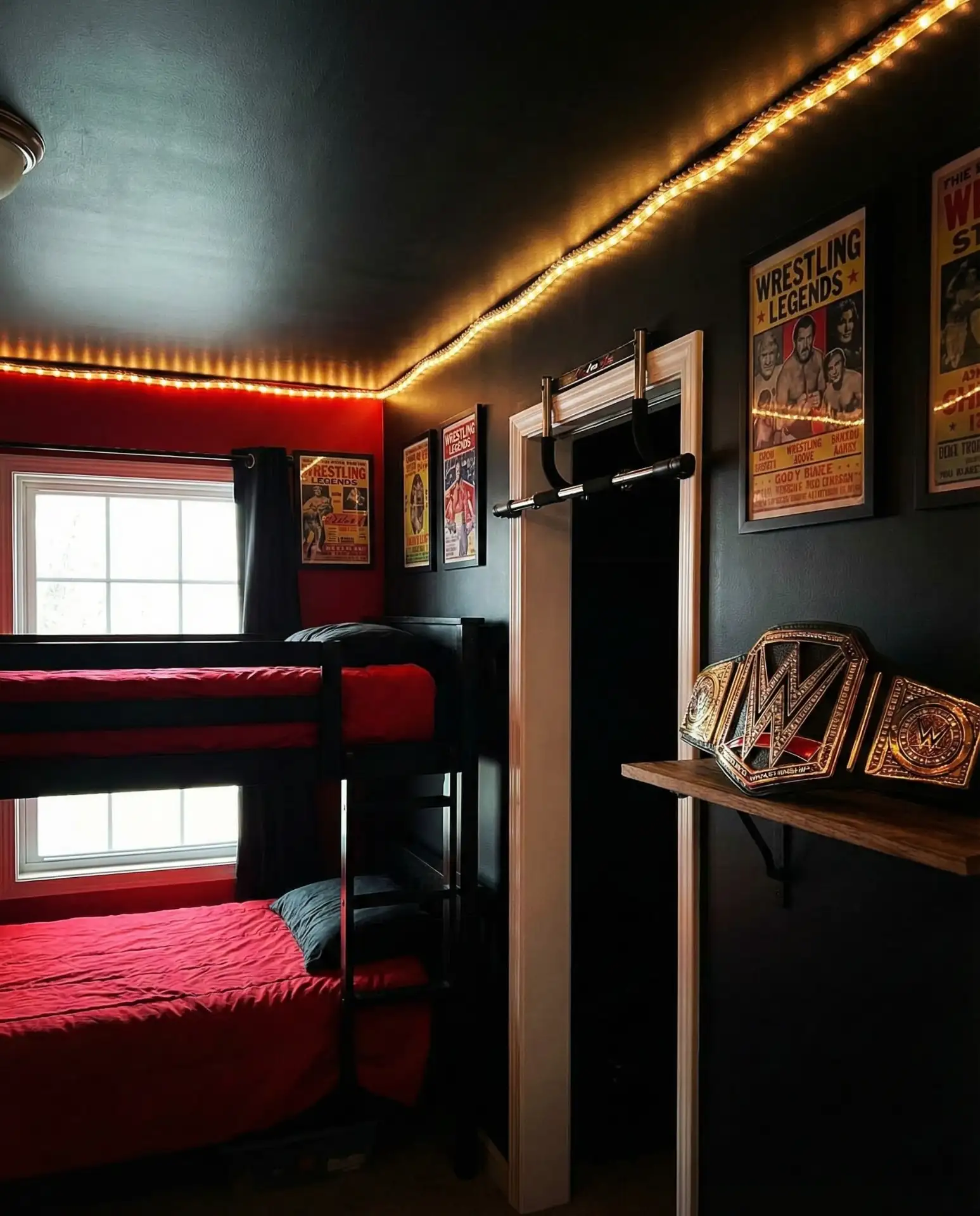 WWE Wrestling Ring-Inspired Layout 2